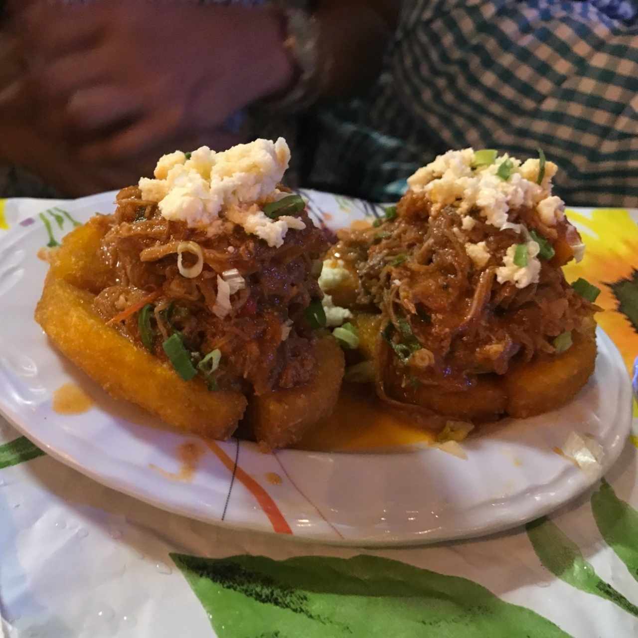 Tortillas con Ropa vieja