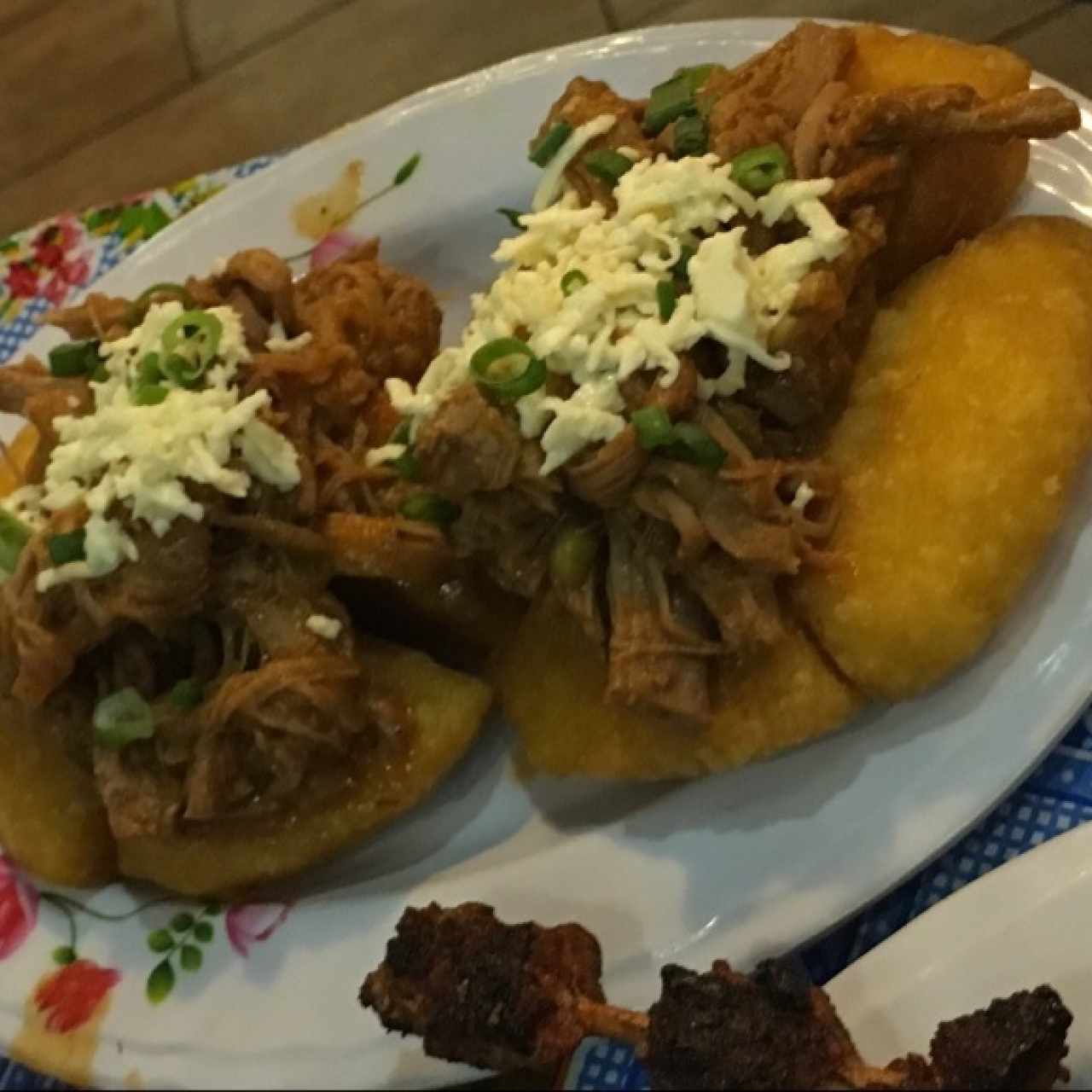 Tortillas con ropa vieja