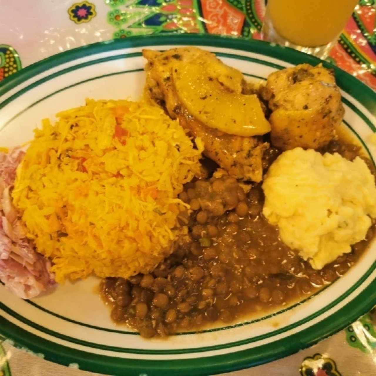 Pollo a la naranja. 