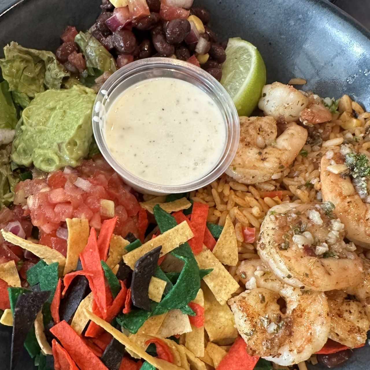 Bowls - Tex-Mex Bowl ( con camarones) 