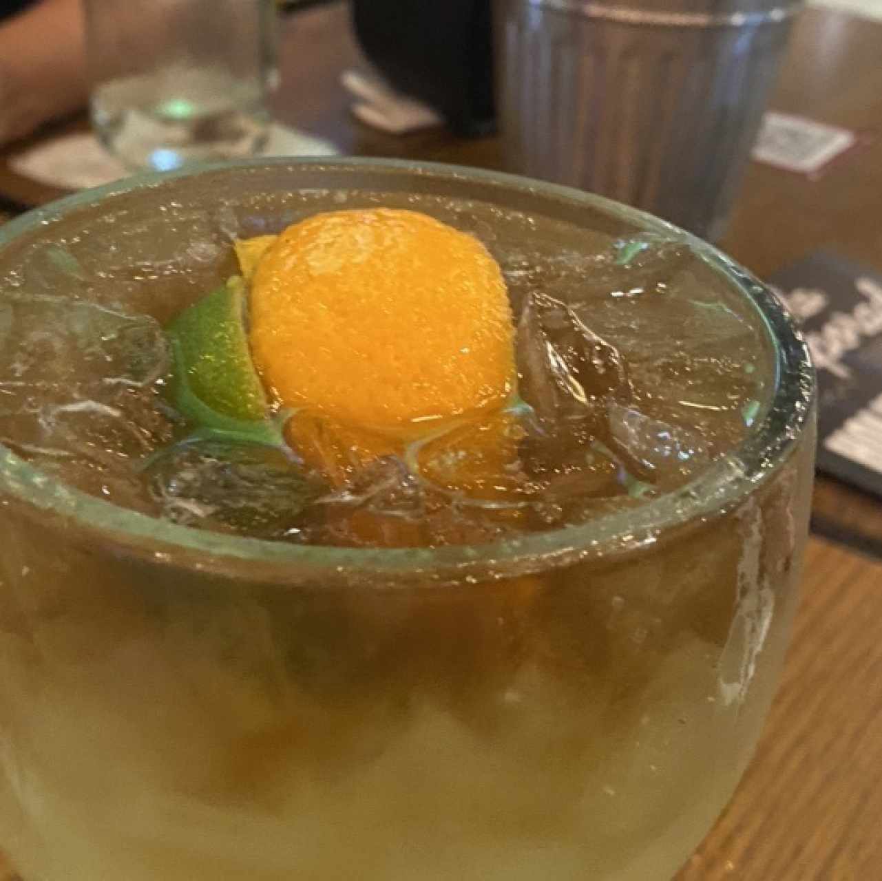 Gin tonic de naranja