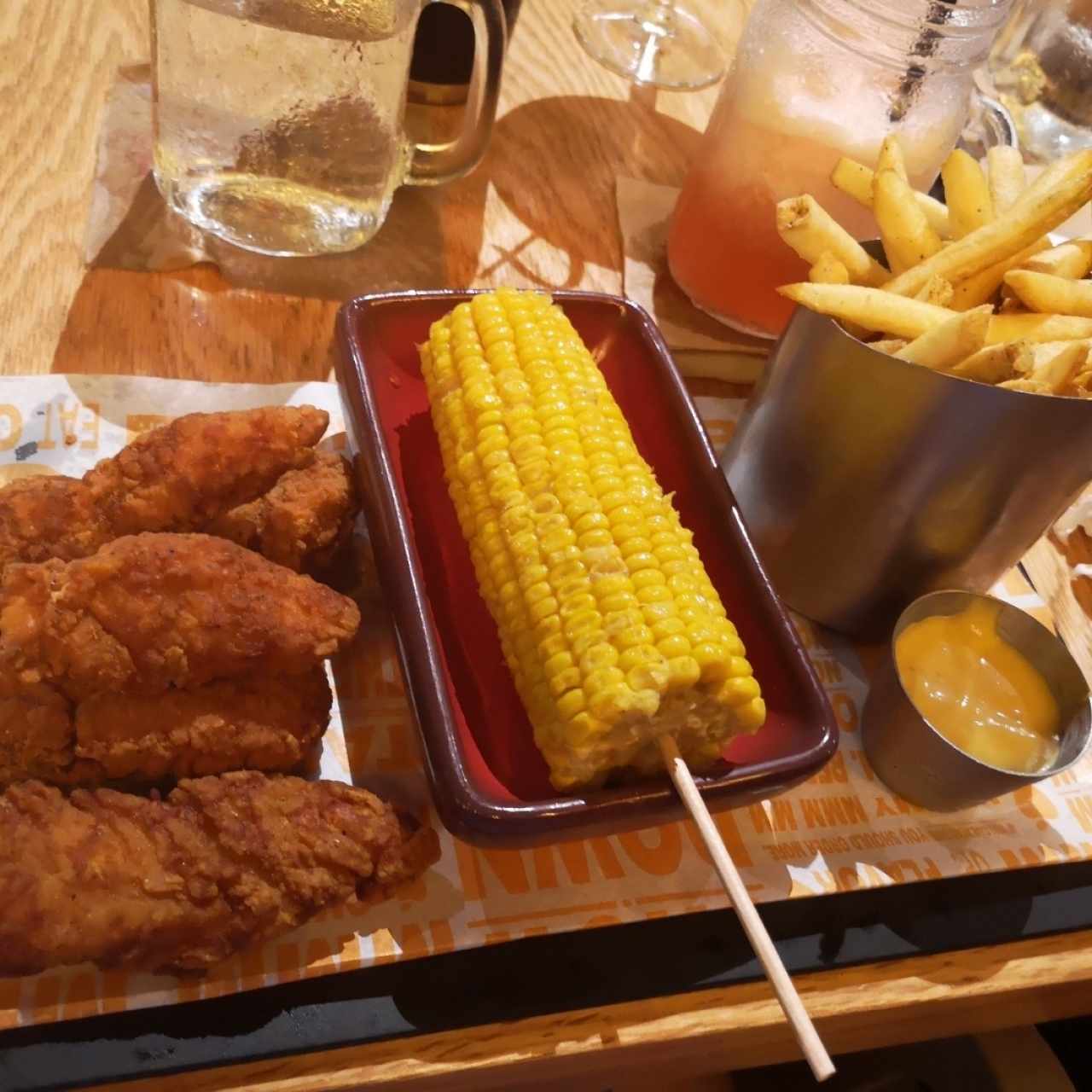 chicken finger platter