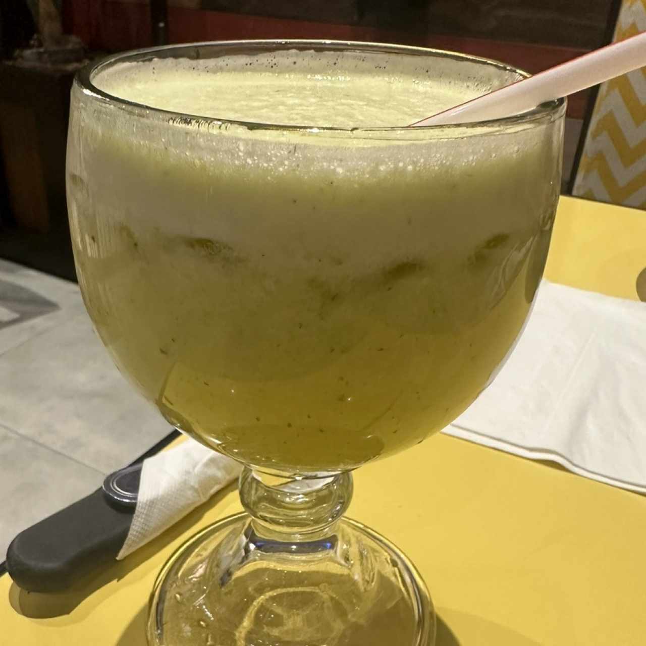 Jugo de Piña con Hierbabuena 