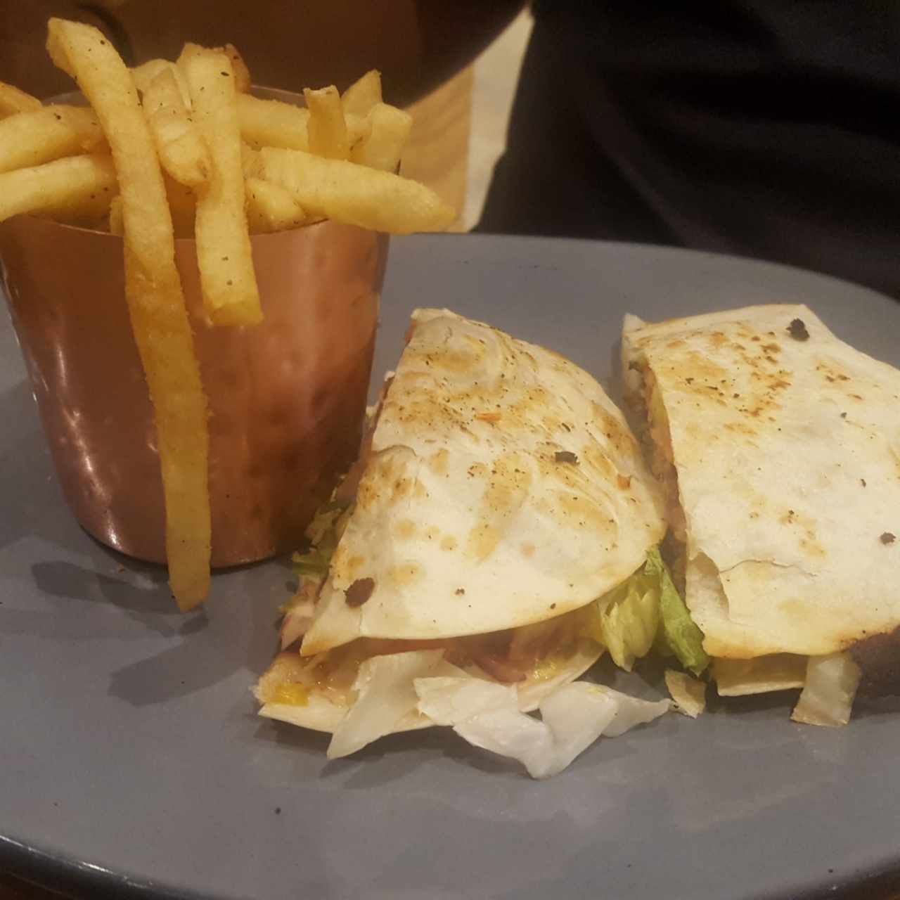 quesadilla burger