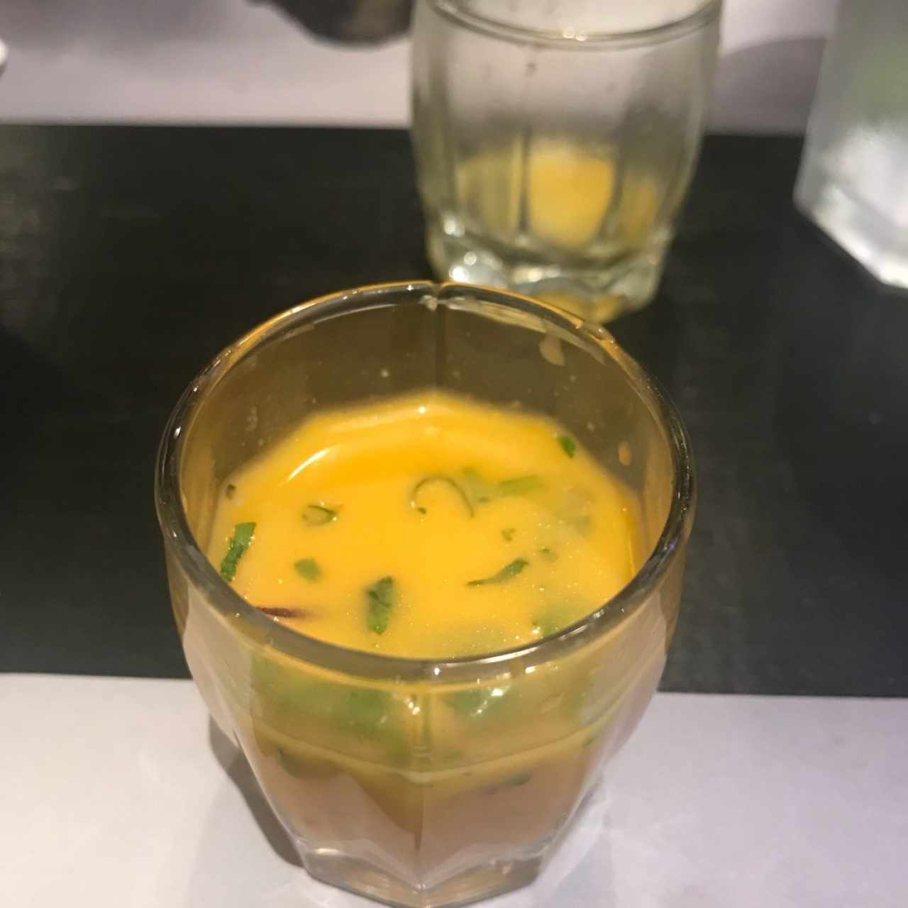 Leche de Tigre de cortesia