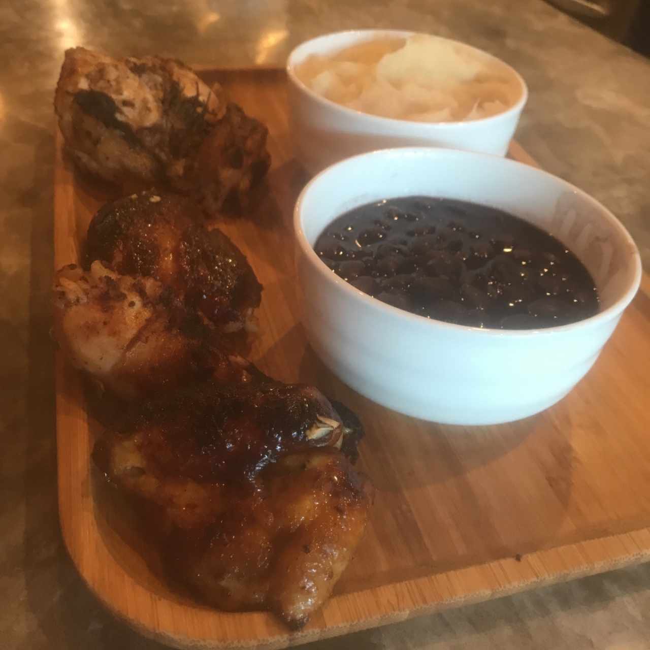 pollo a la partilla