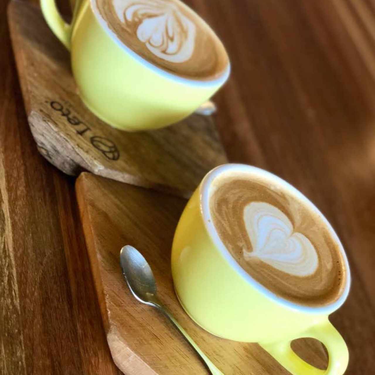 Capuccino con leche de almendras