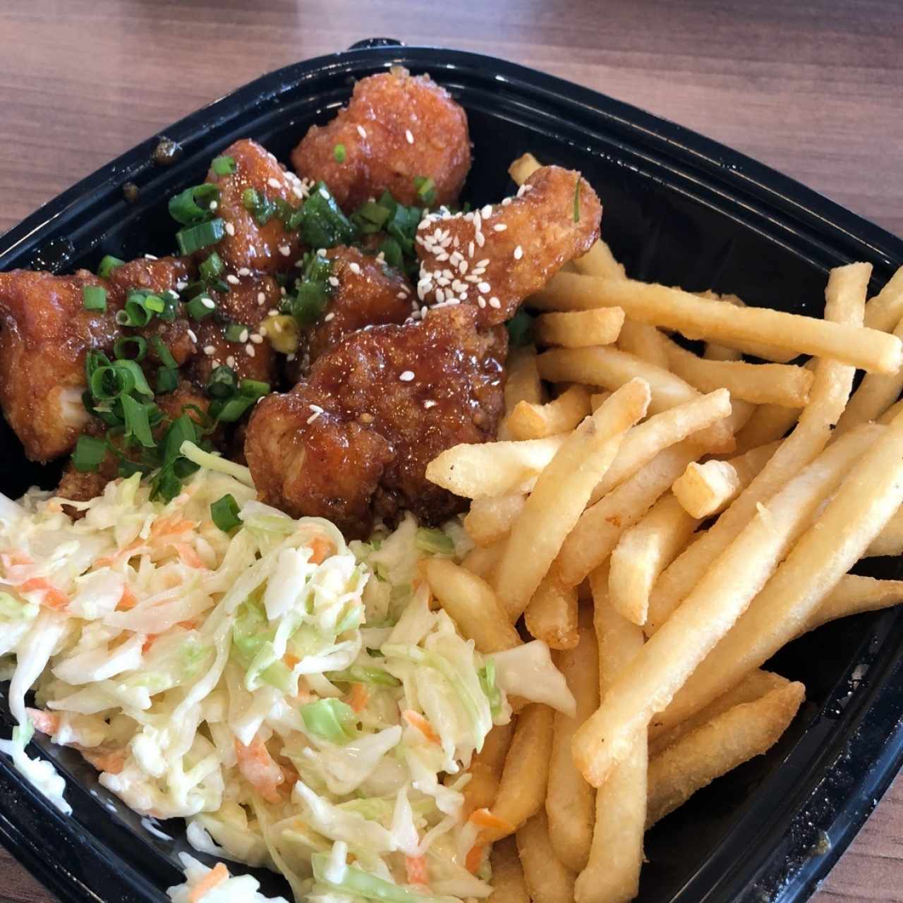 Korean Fried Chicken w/ french fries