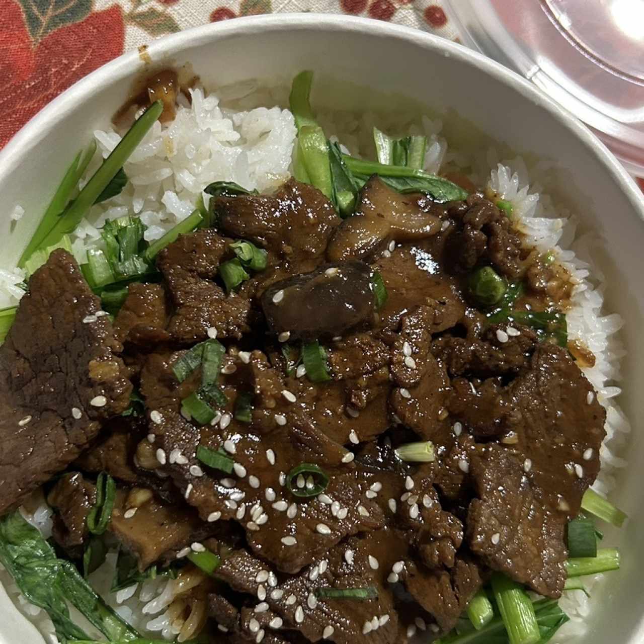 Menú - Mongolian Beef