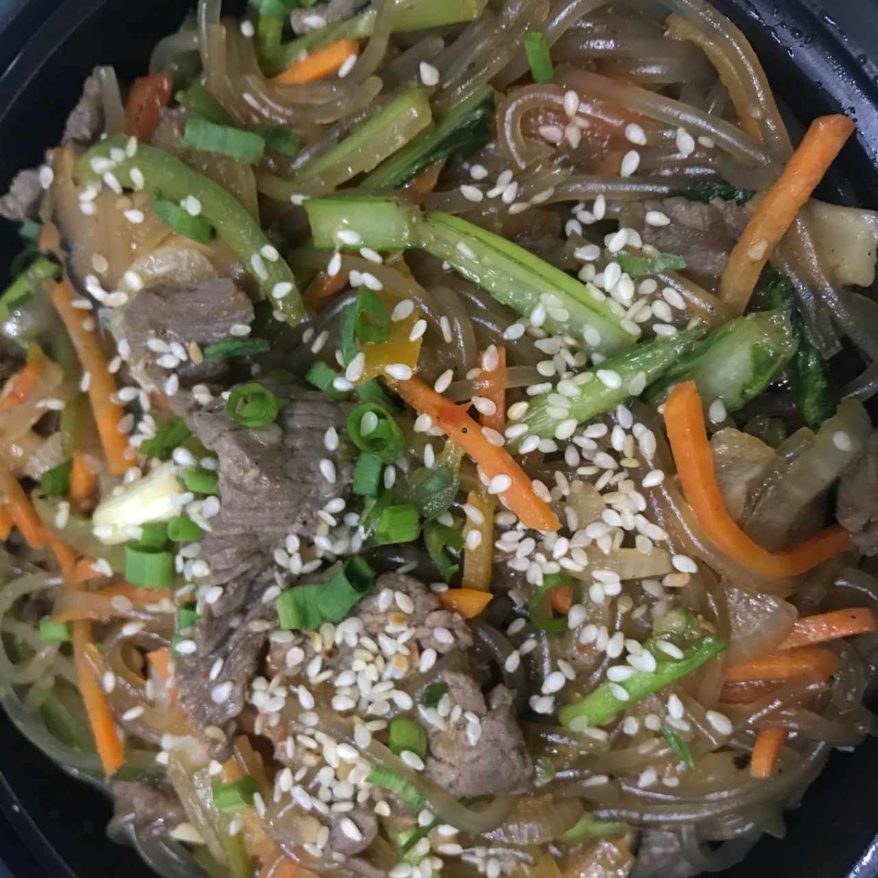 japchae de carne