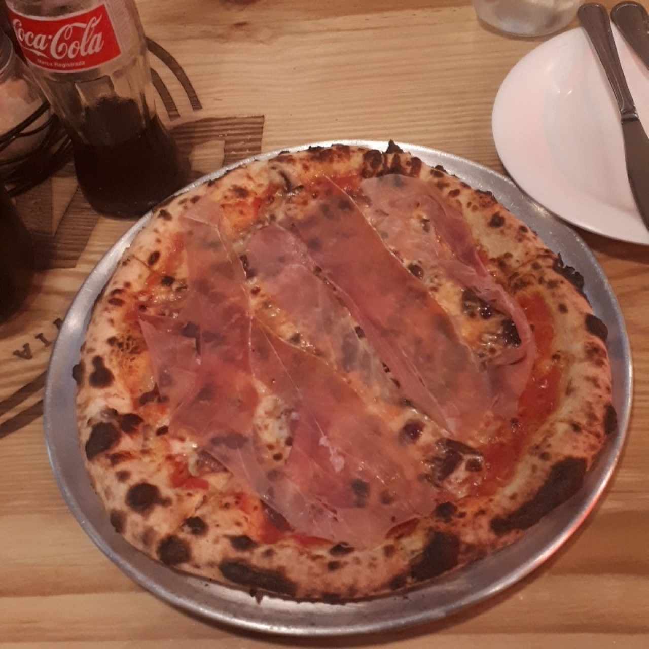 Pizza de Procciuto..