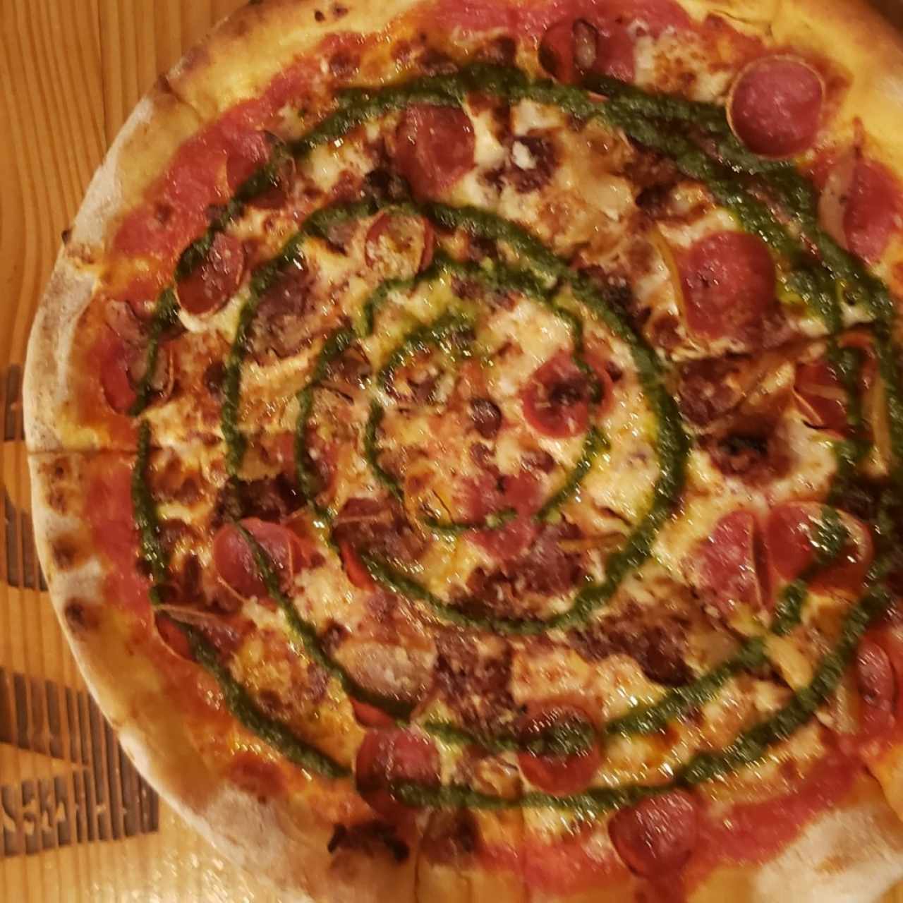 Pizzas rojas - Pizza pocotona