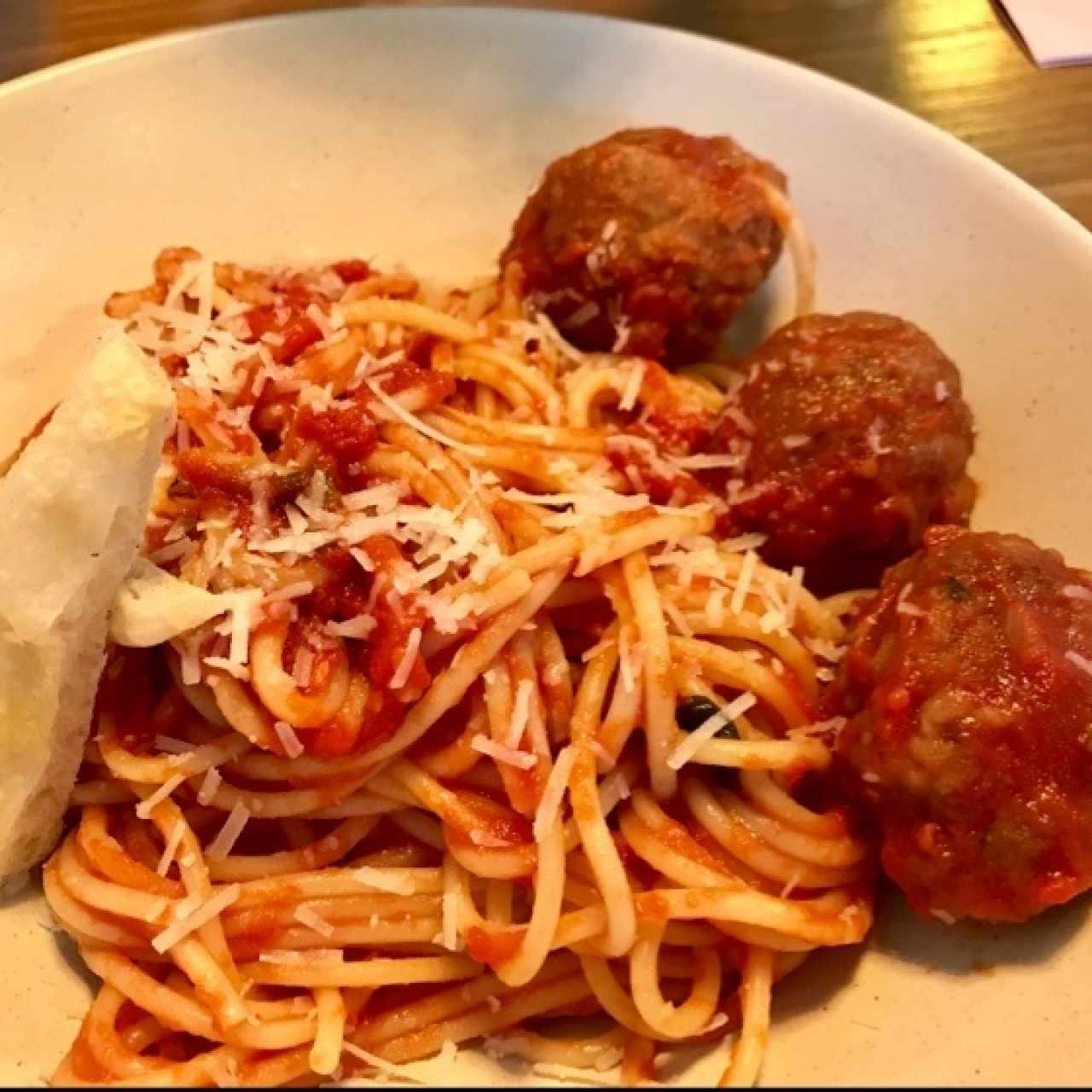 spaghetti meet ball