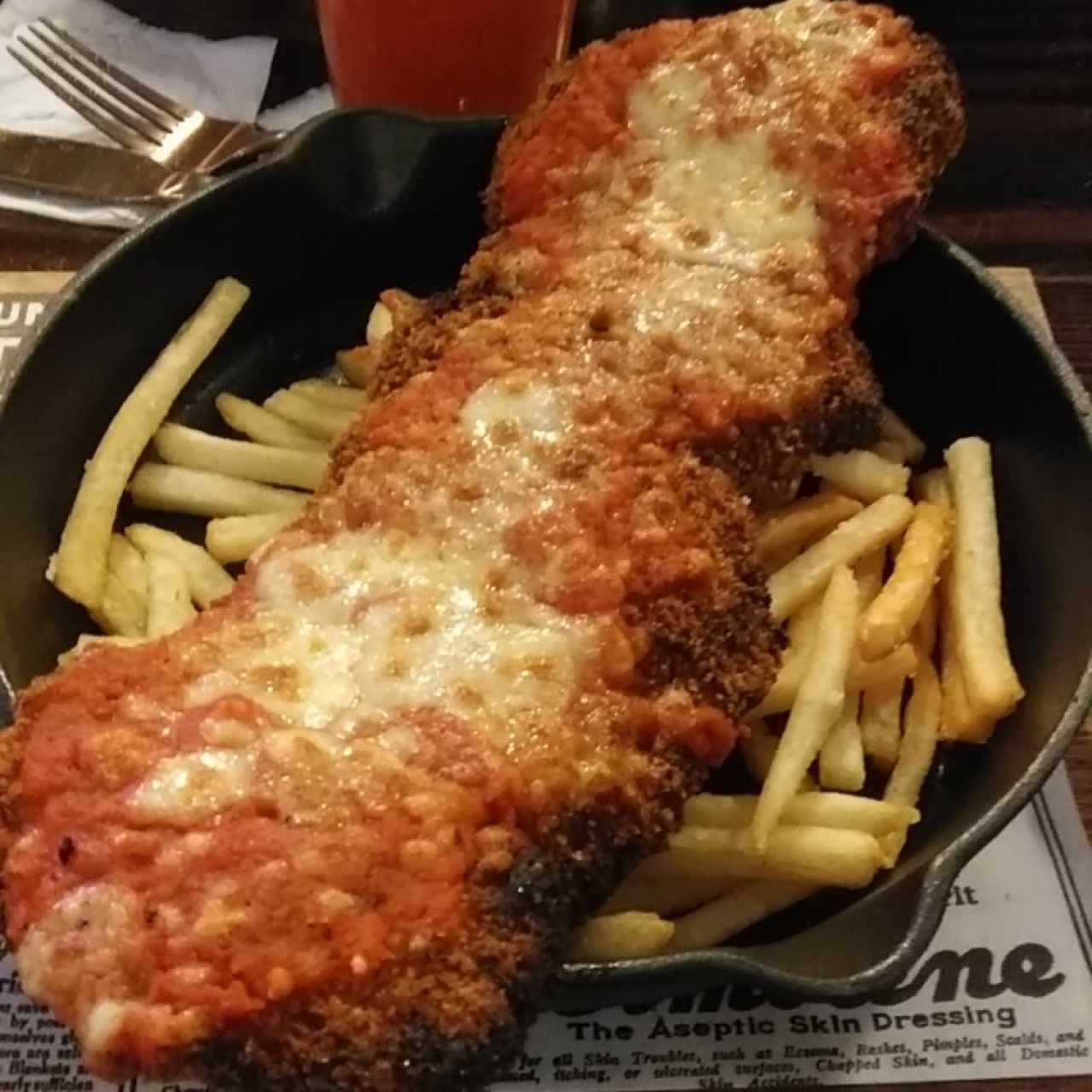 Monster Chicken Parmiggiana