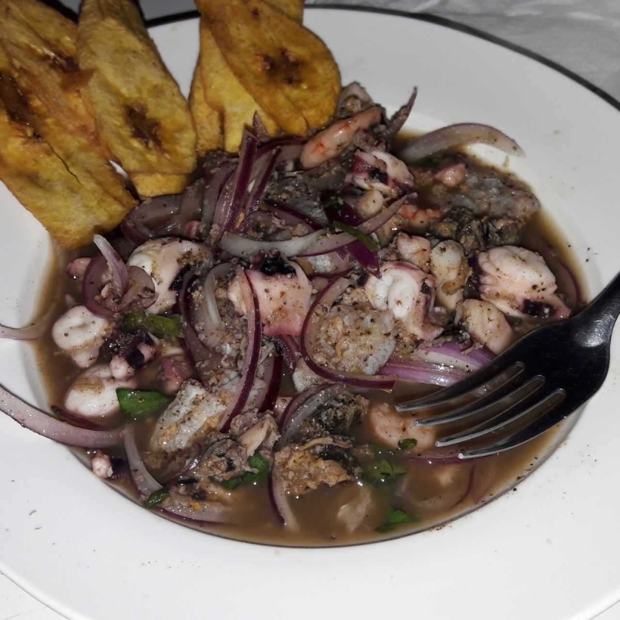 ceviche de combinación