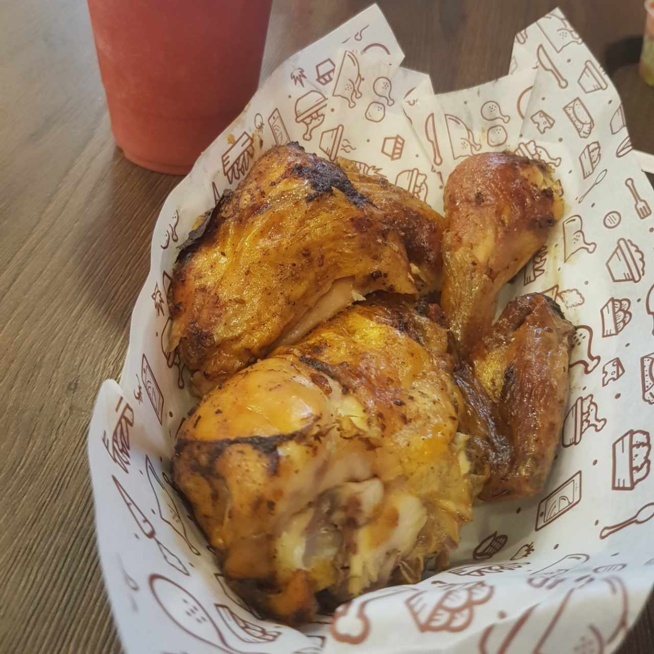 Combo personal (1/2 pollo asado)