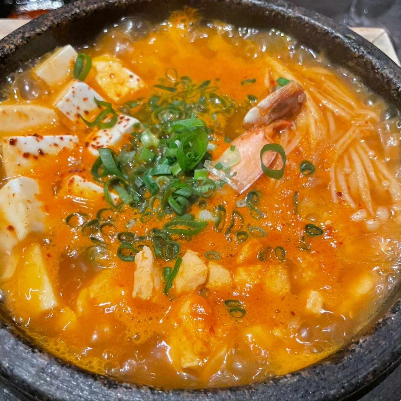 Kimchee Seafood Soup