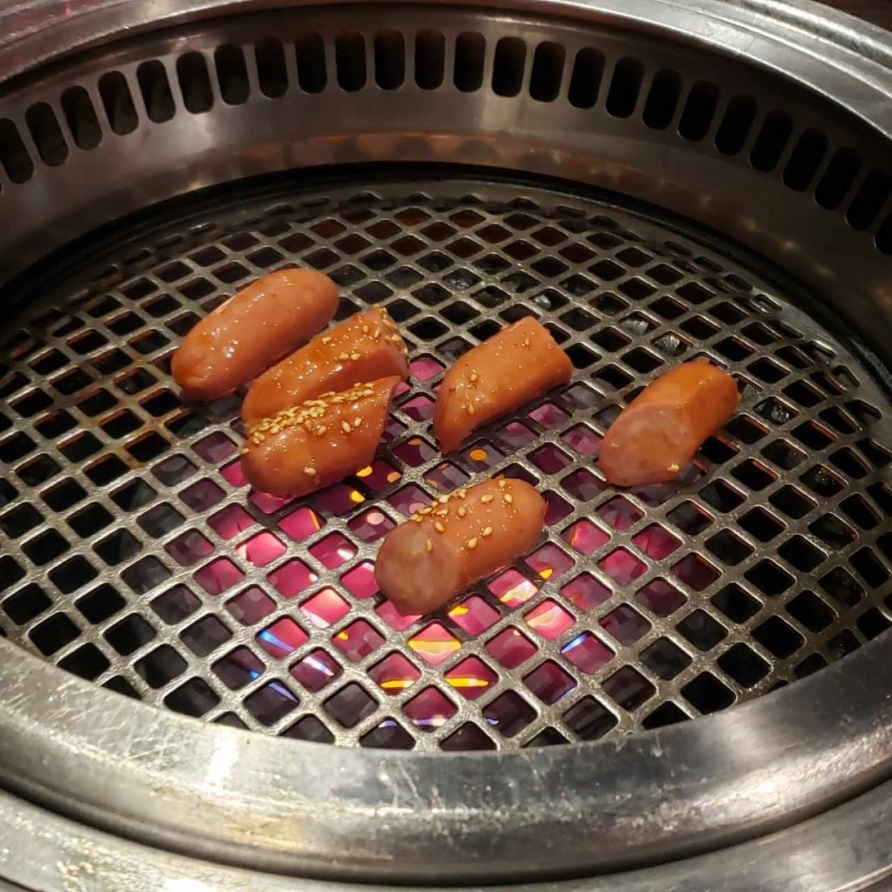 Chorizo Japones a la parrilla