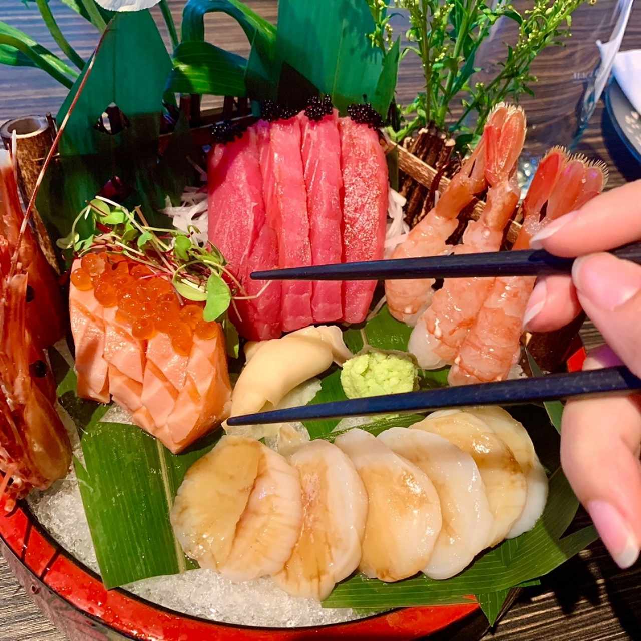 sashimi mixto 4 tipos 