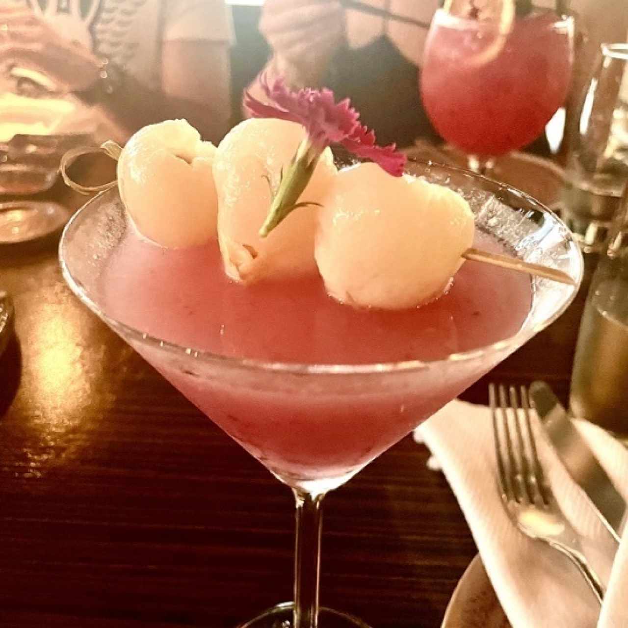 Mocktail de lychee