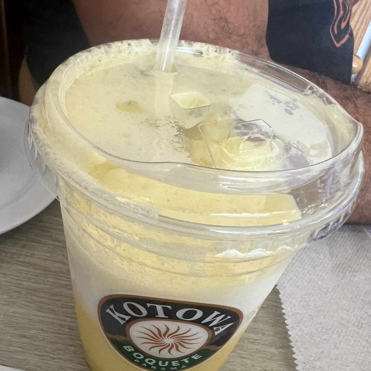 Licuado de piña 