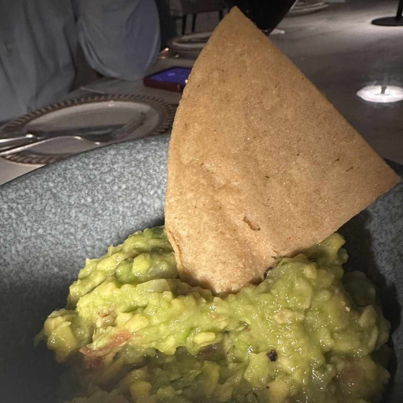 Entradas - Guacamole al Molcajete