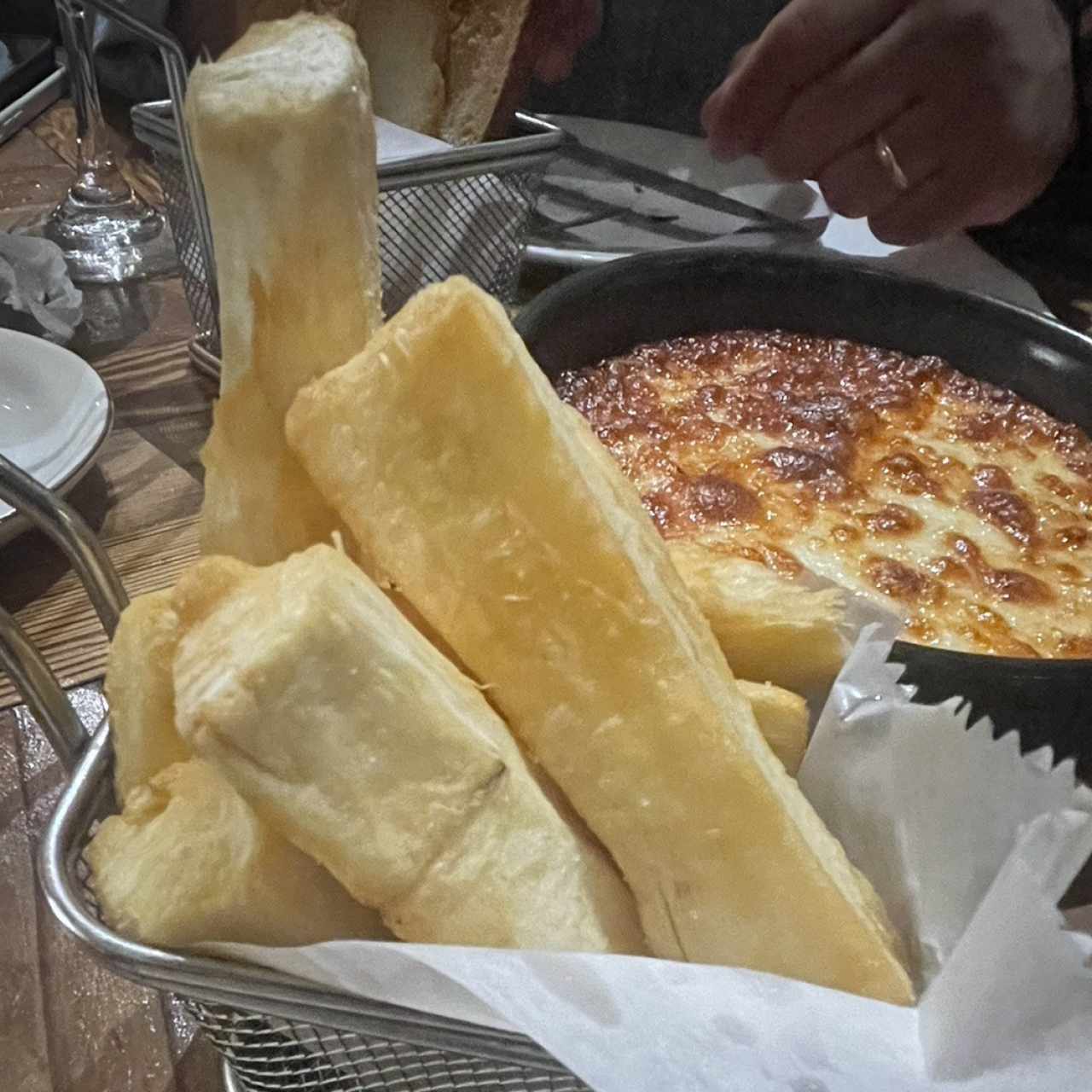 Bastones de Yuca Frita