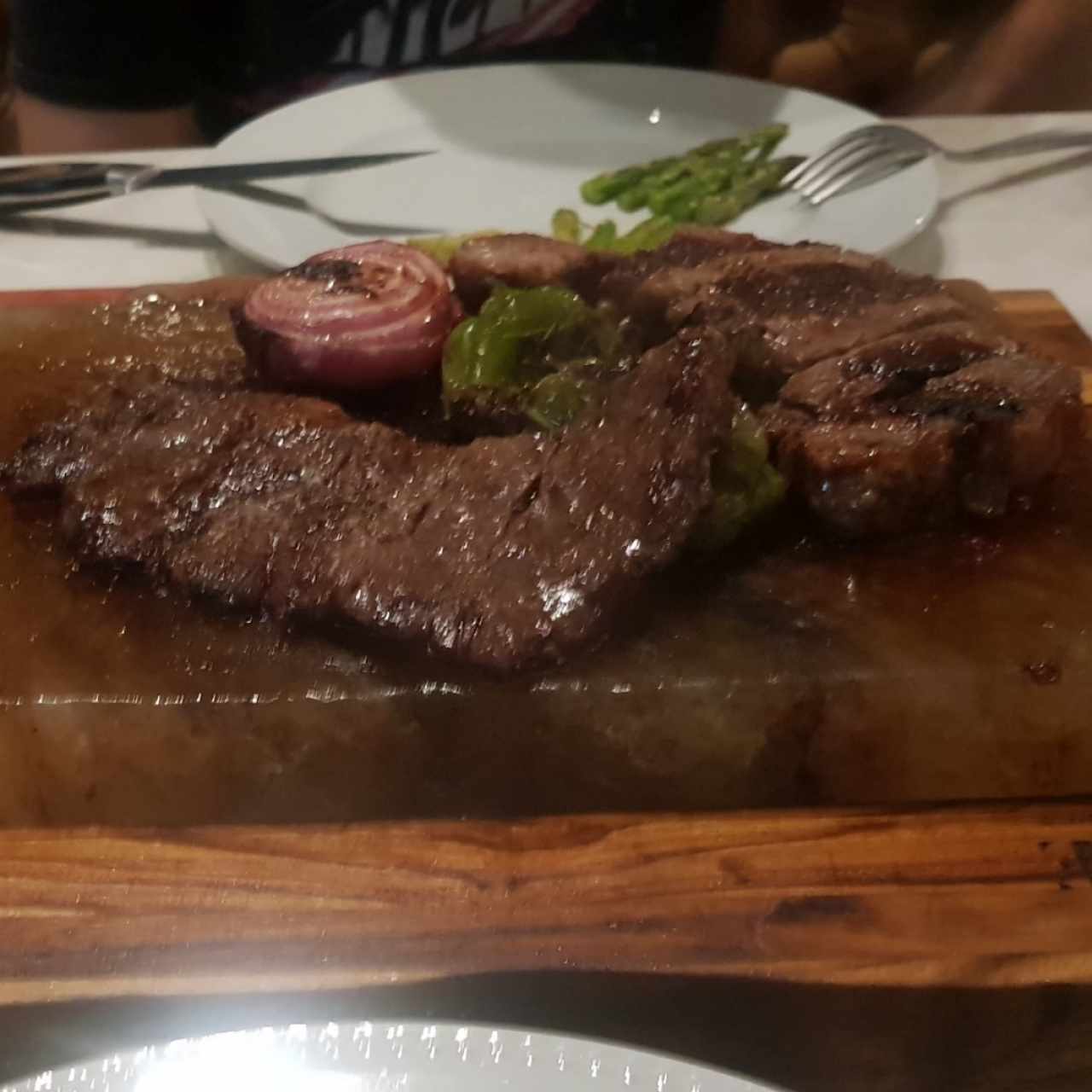 Entraña y NY steak 