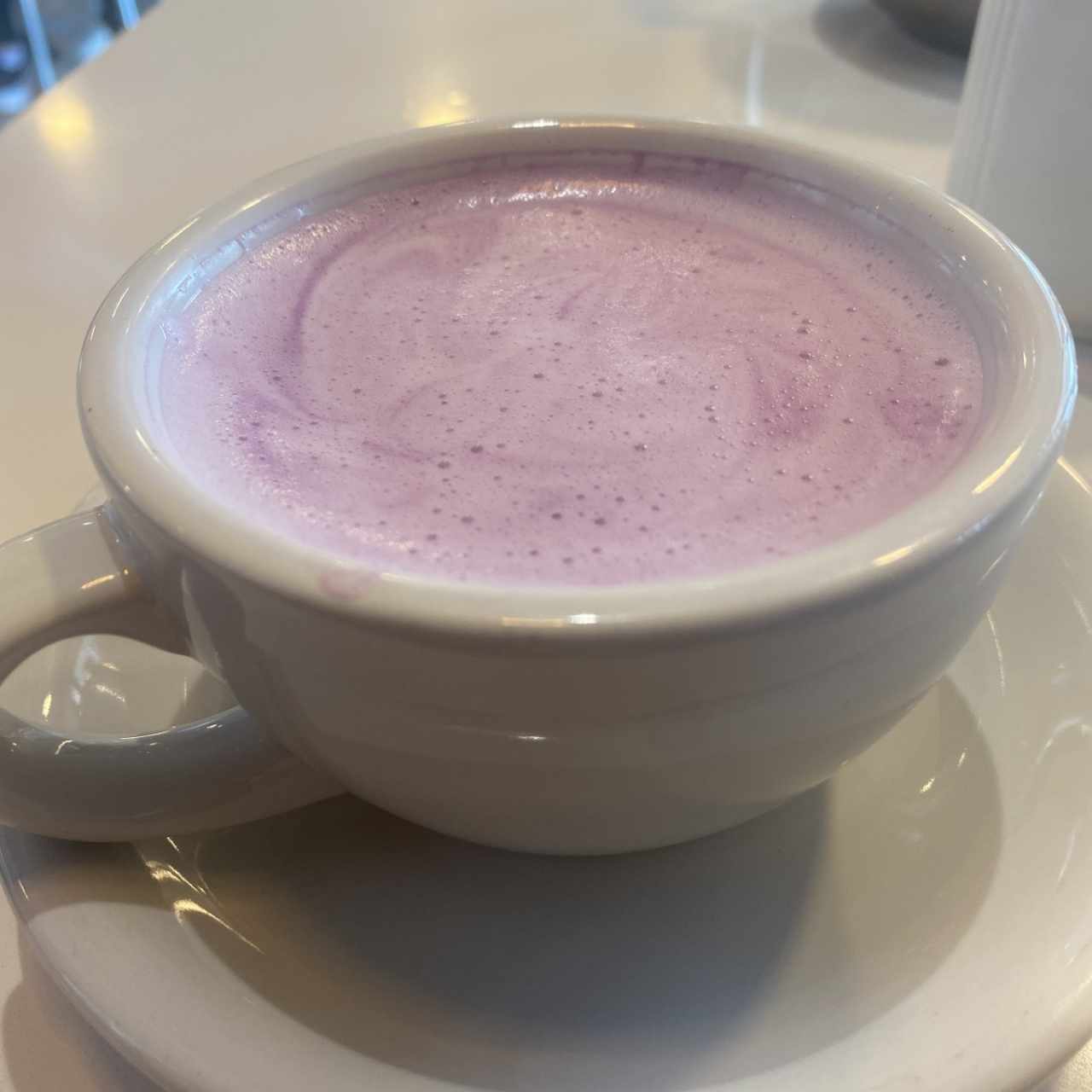 Taro latte 