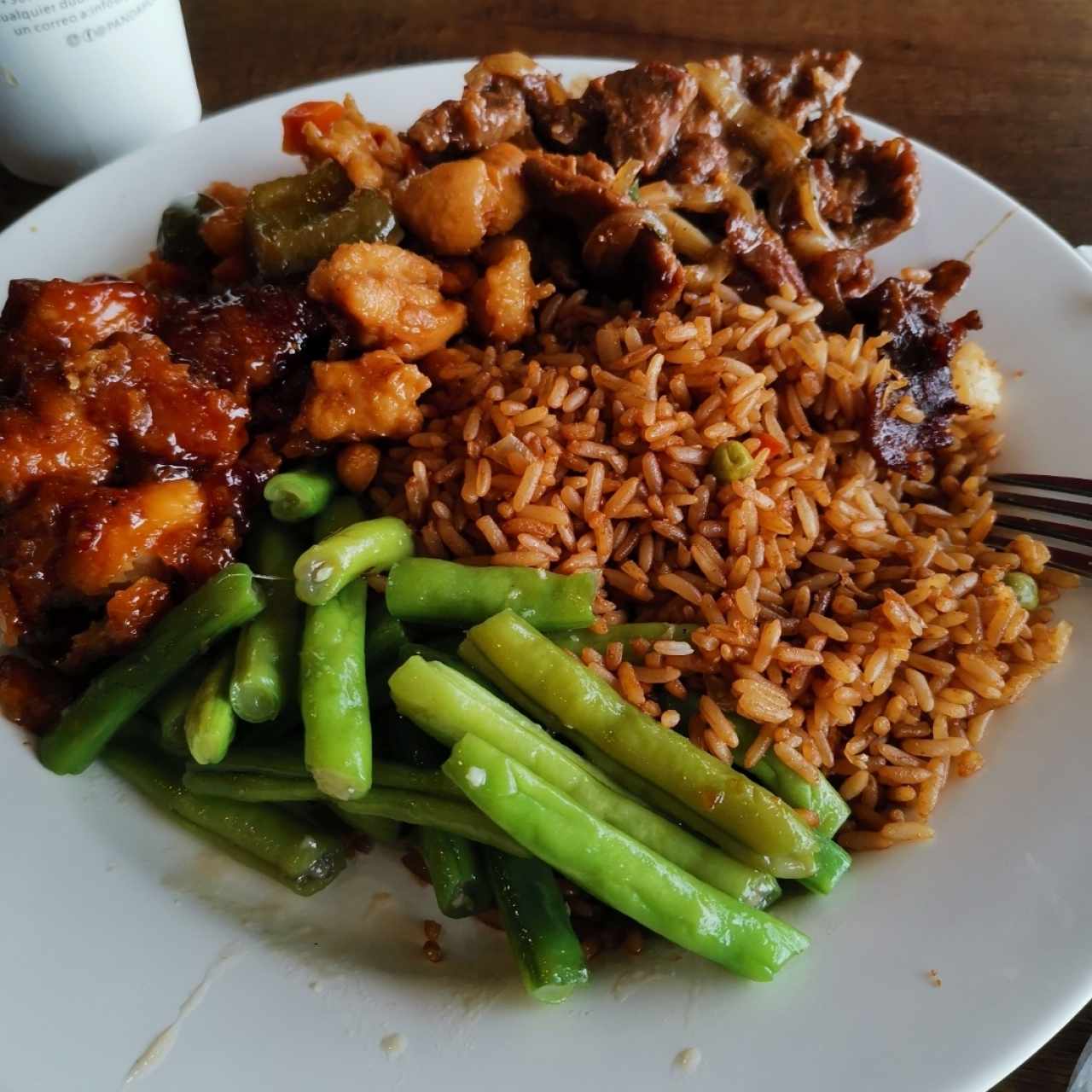carne Mongolia, pollo agridulce