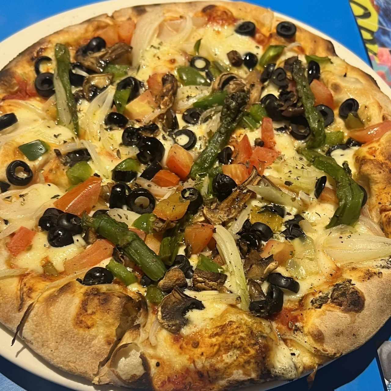 Menú Saludable - Pizza Vegetariana (9'')