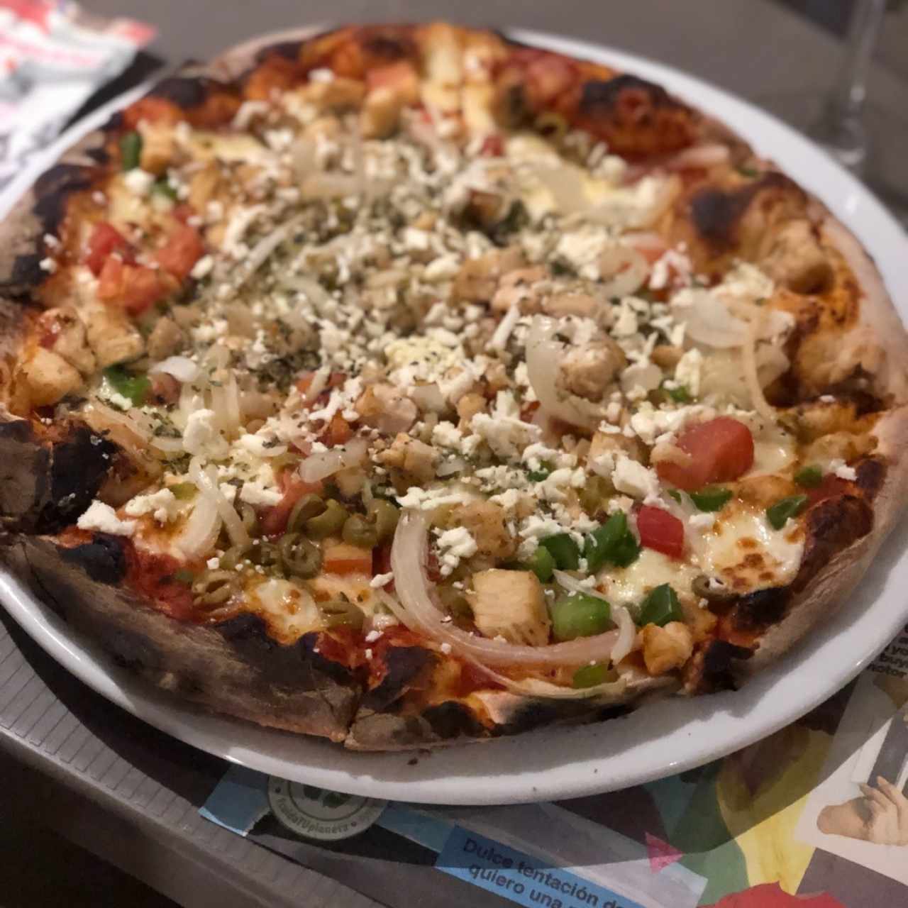 Pizza de Pollo