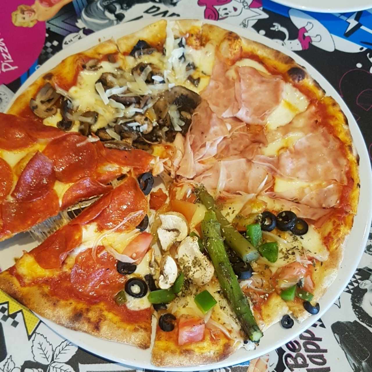 Pizza variada