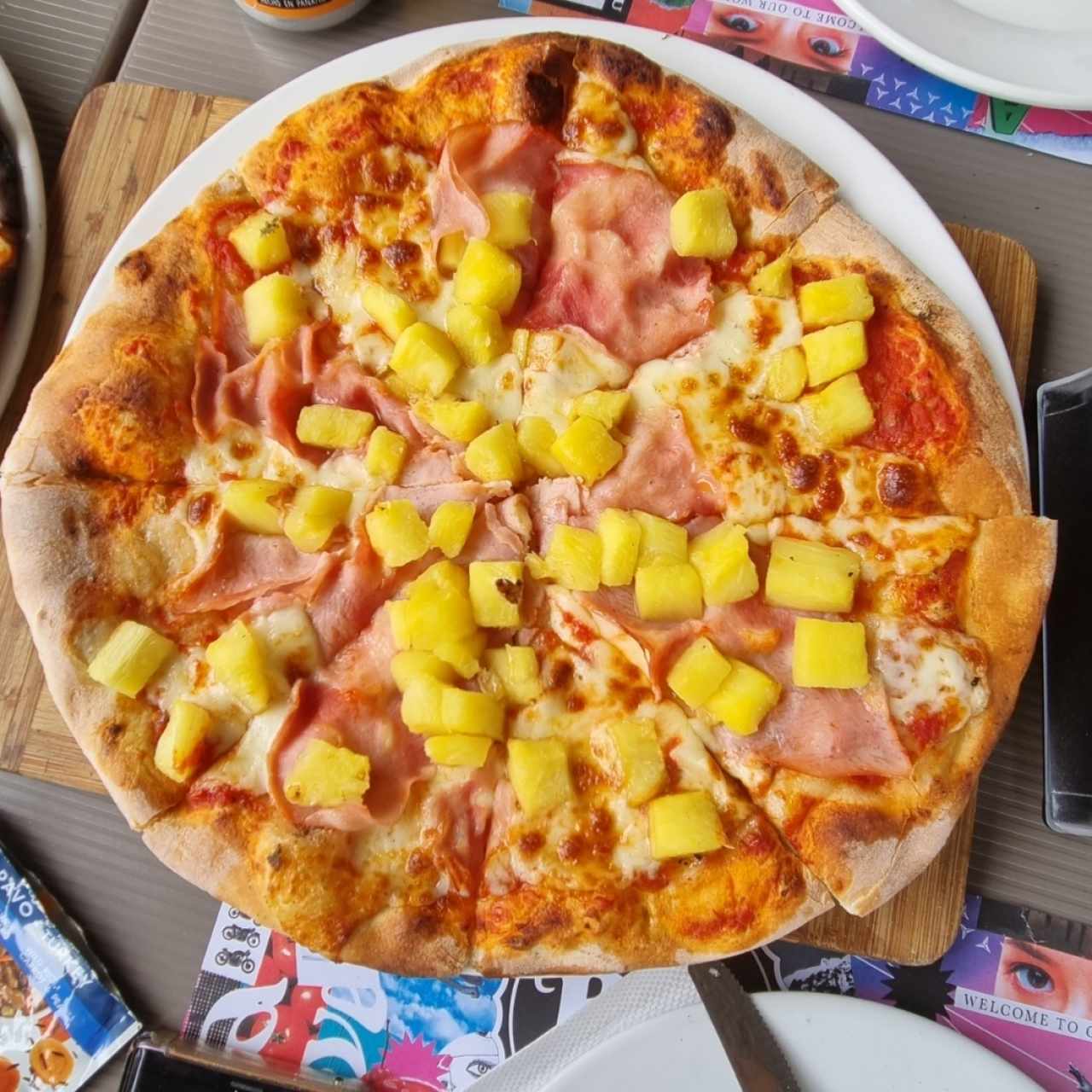 Pizza hawaiana