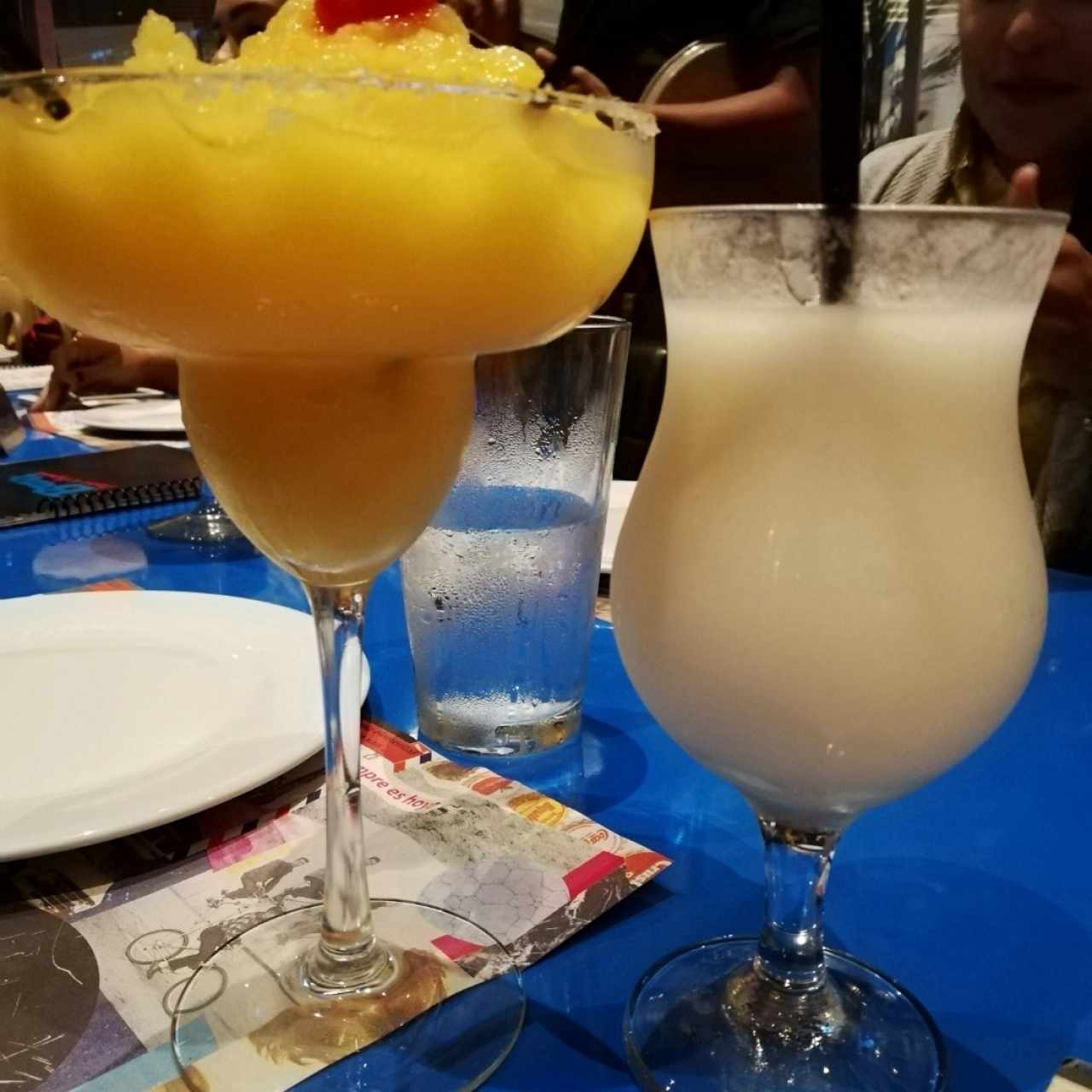 margarita y jugo de guanabana