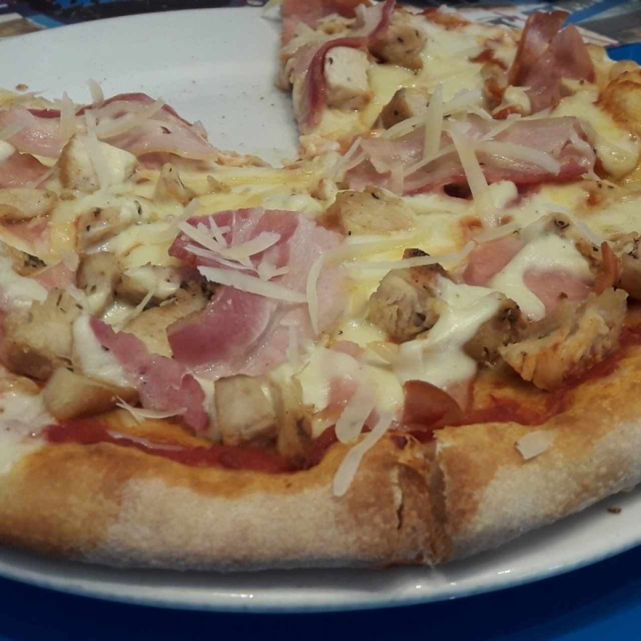 pizza de pollo 