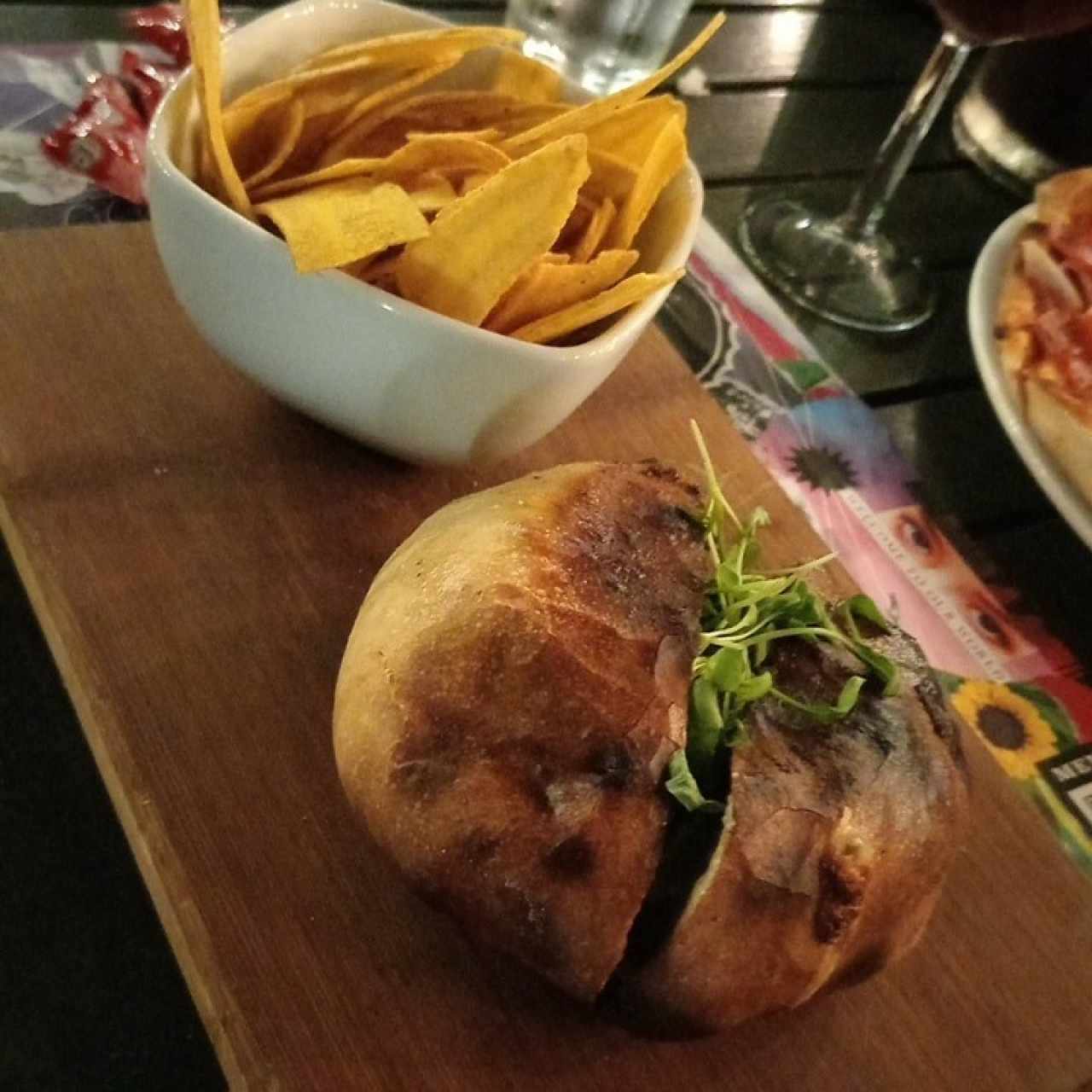 Wrapped Burger - Roquefort Trufada