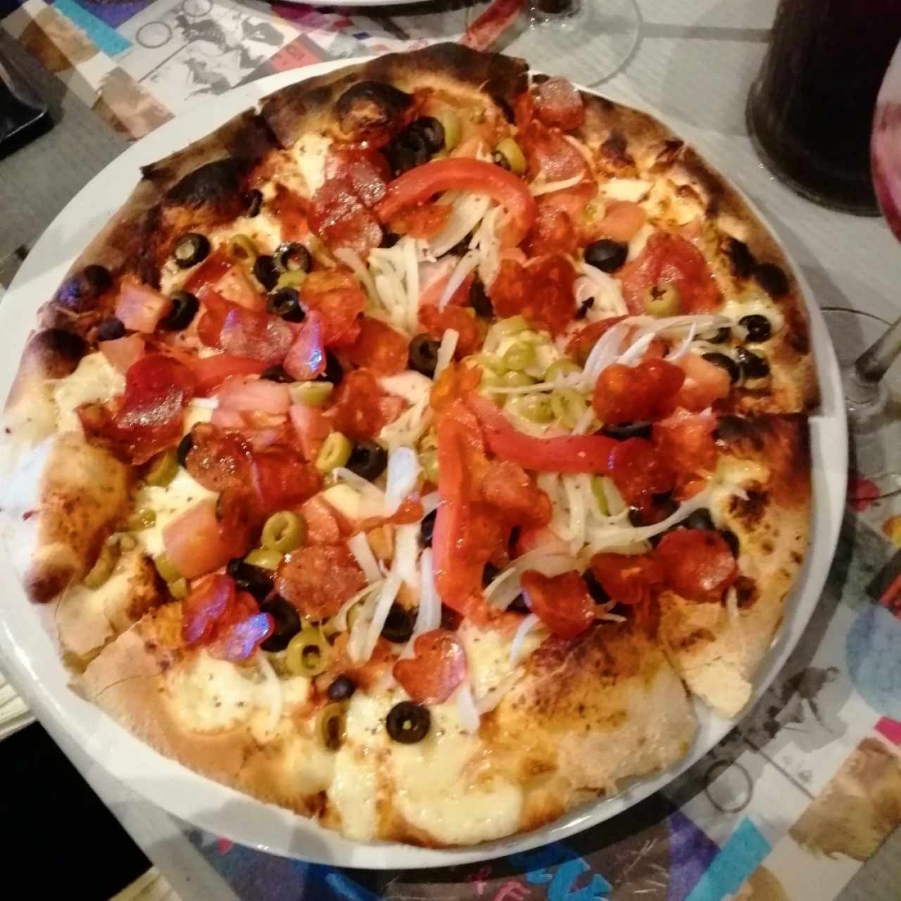 Pizza diabla