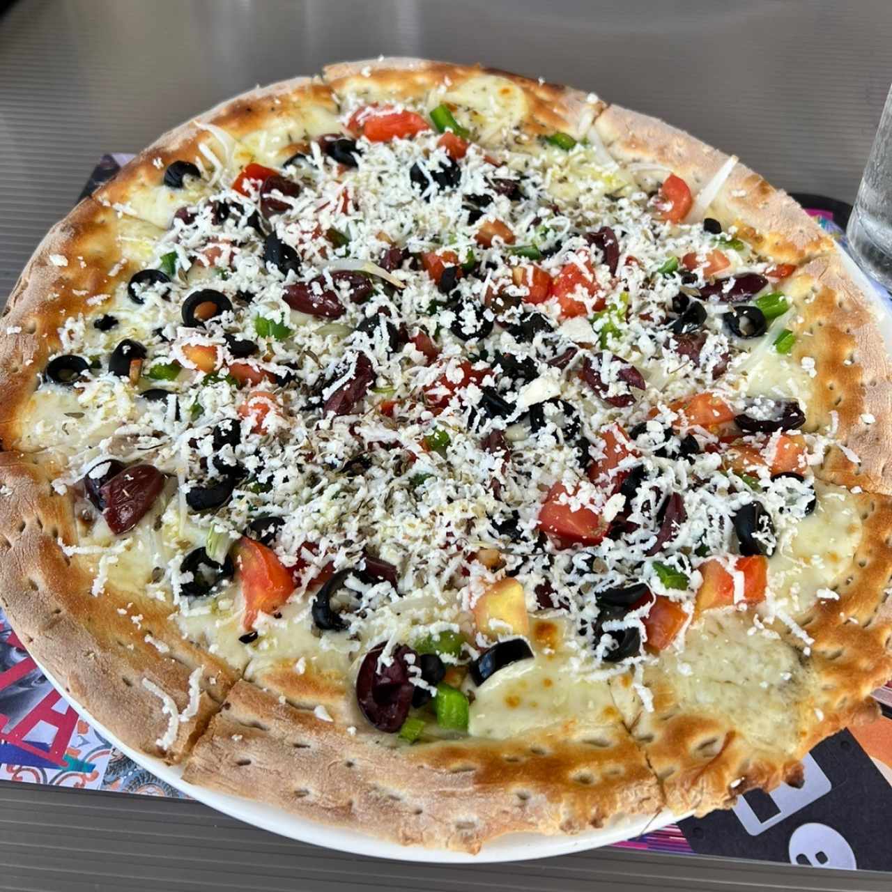 Pizzas blancas - Griega