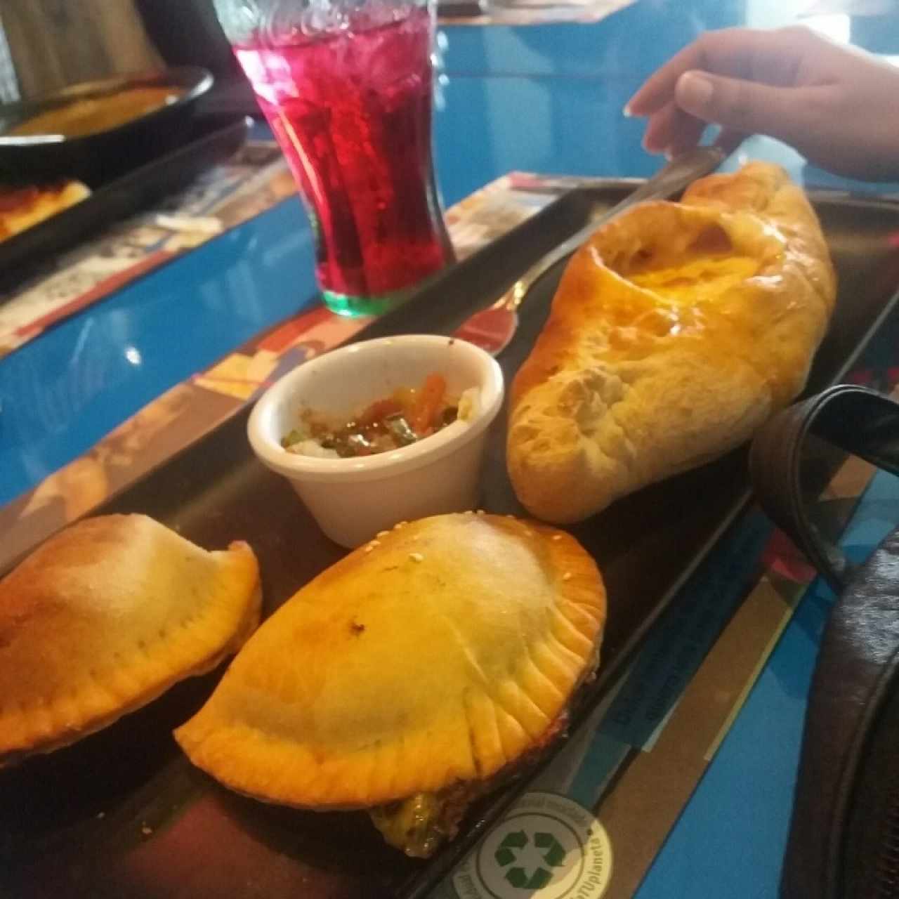 Menú Lunch de calzone