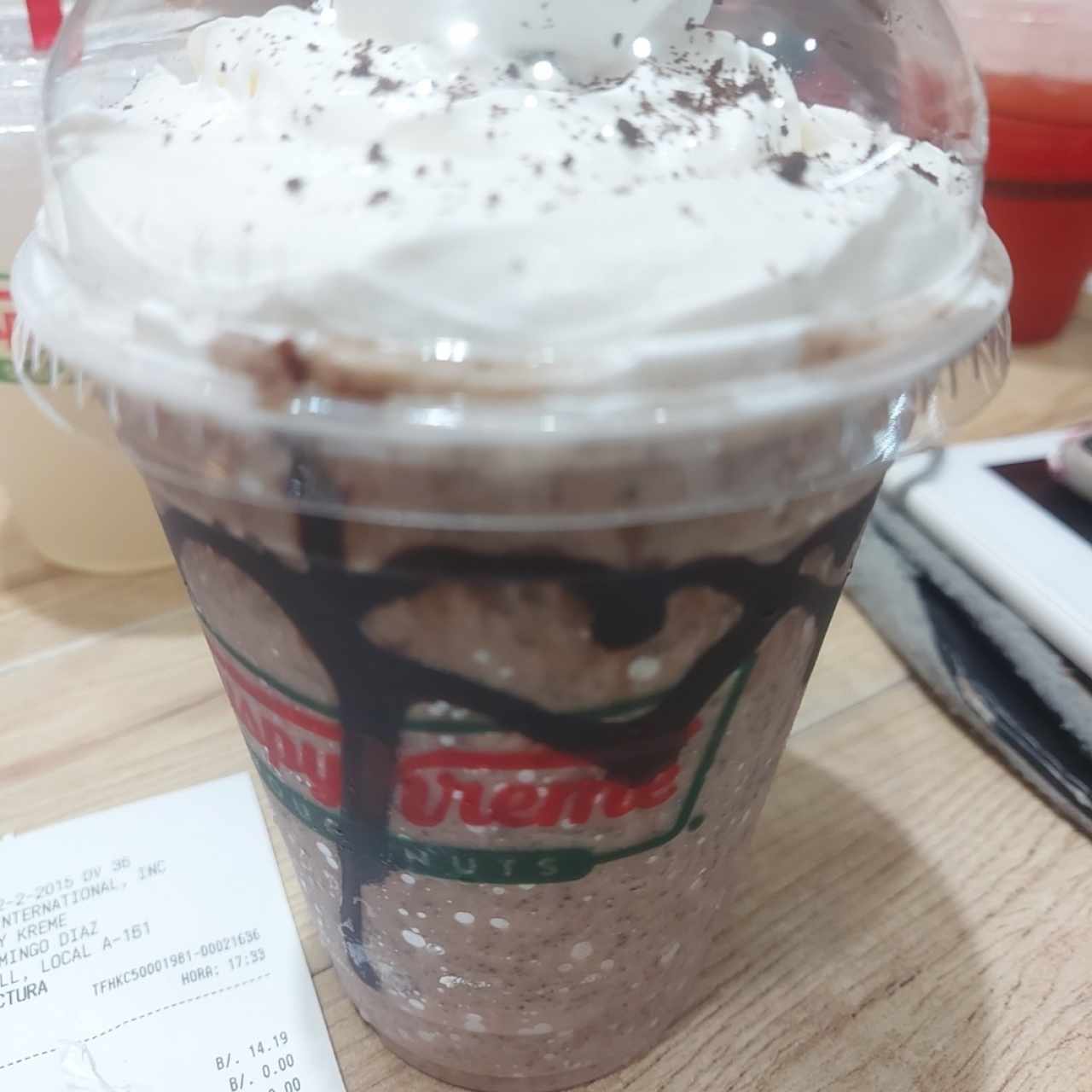 Frappe cookies and cream 