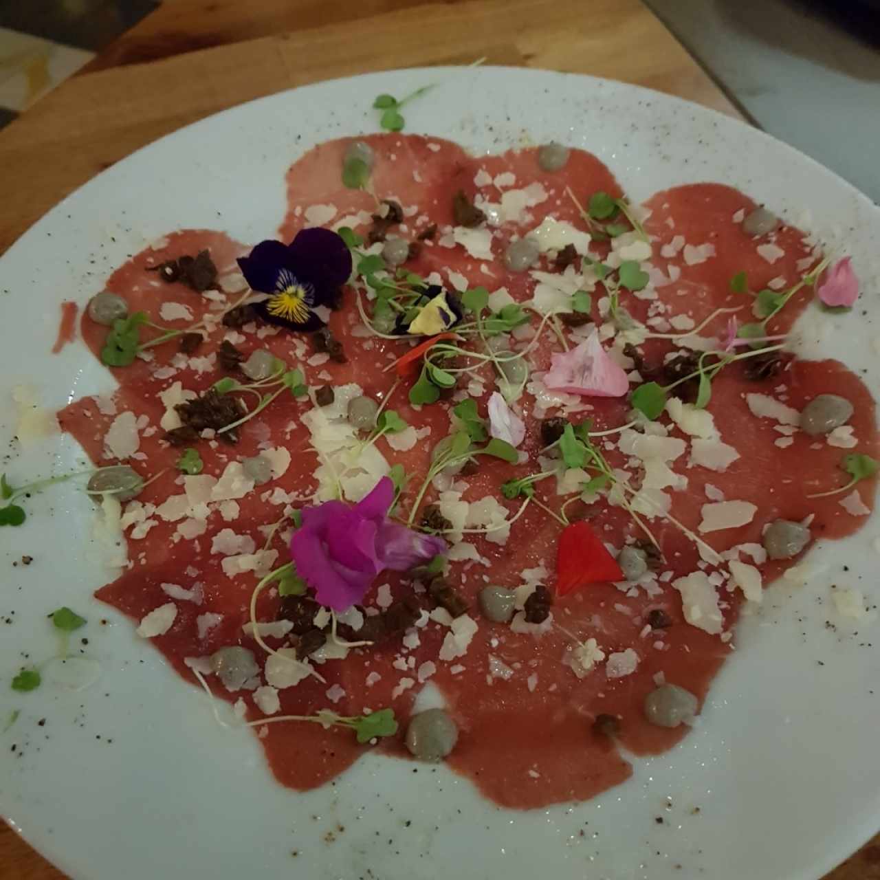 Carpaccio de carne