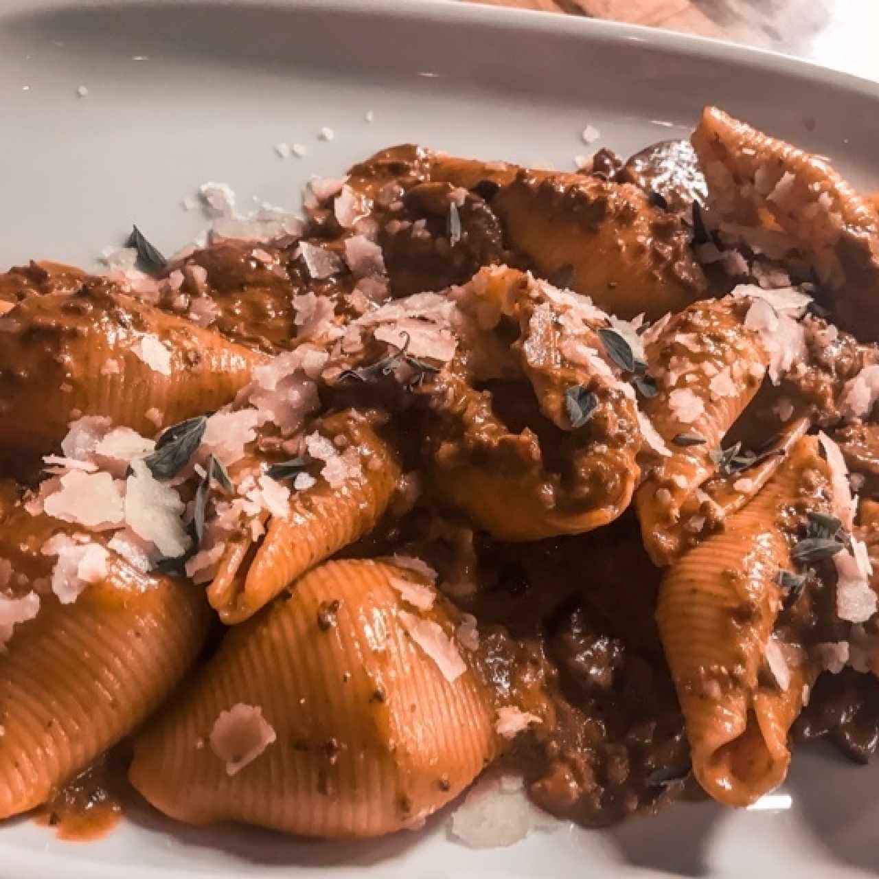 conchiglioni alla pastora