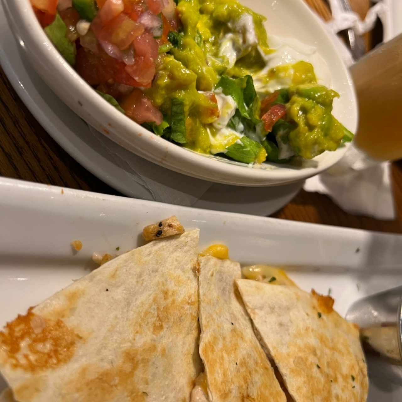 Quesadillas de pollo