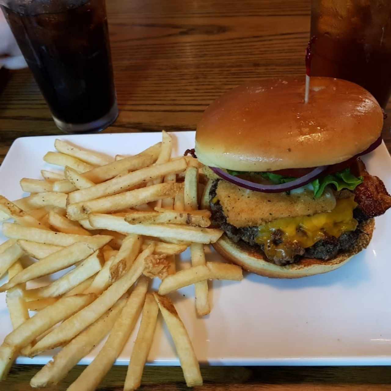 hamburguesa con queso apanado 