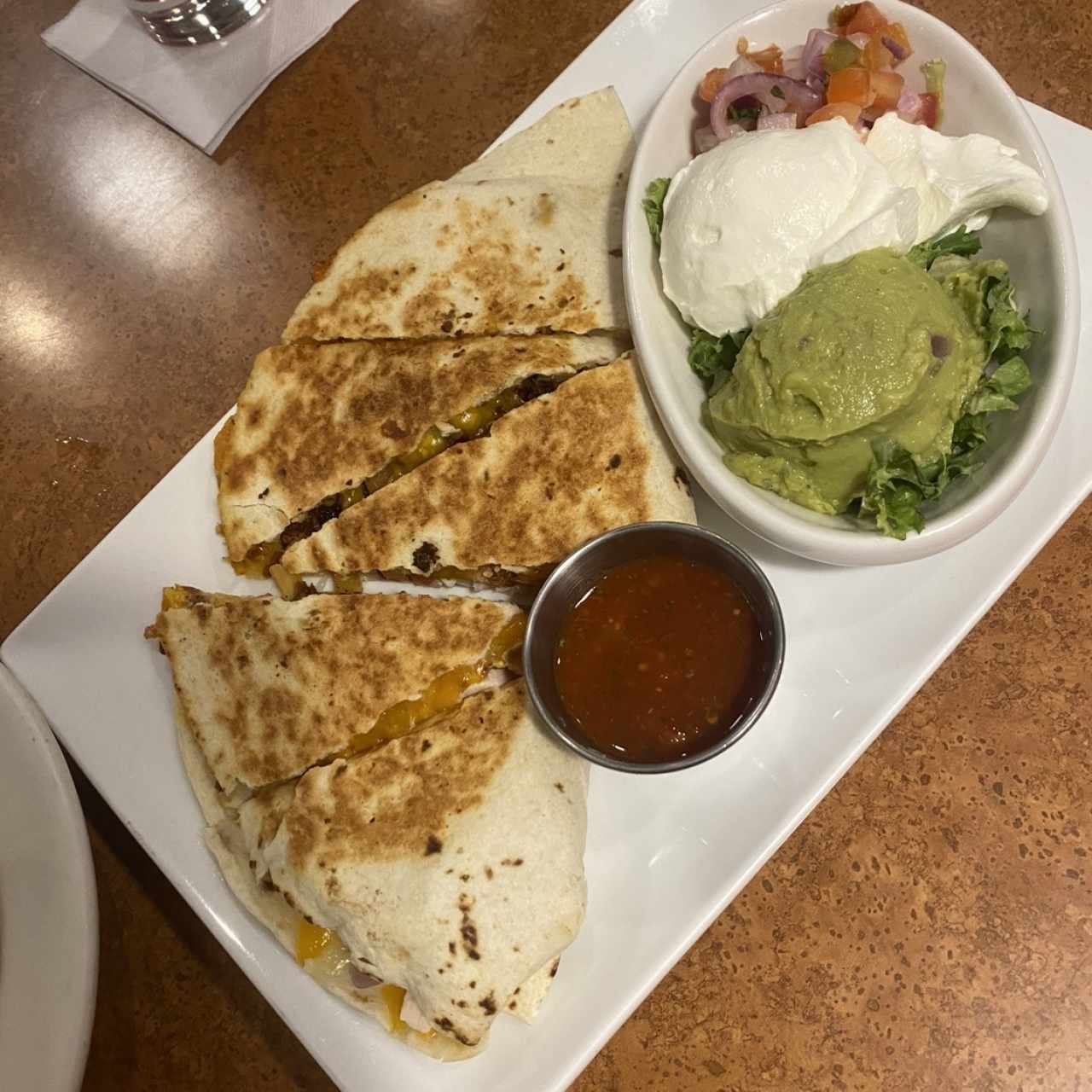Appetizers - GRILLED CHICKEN QUESADILLAS