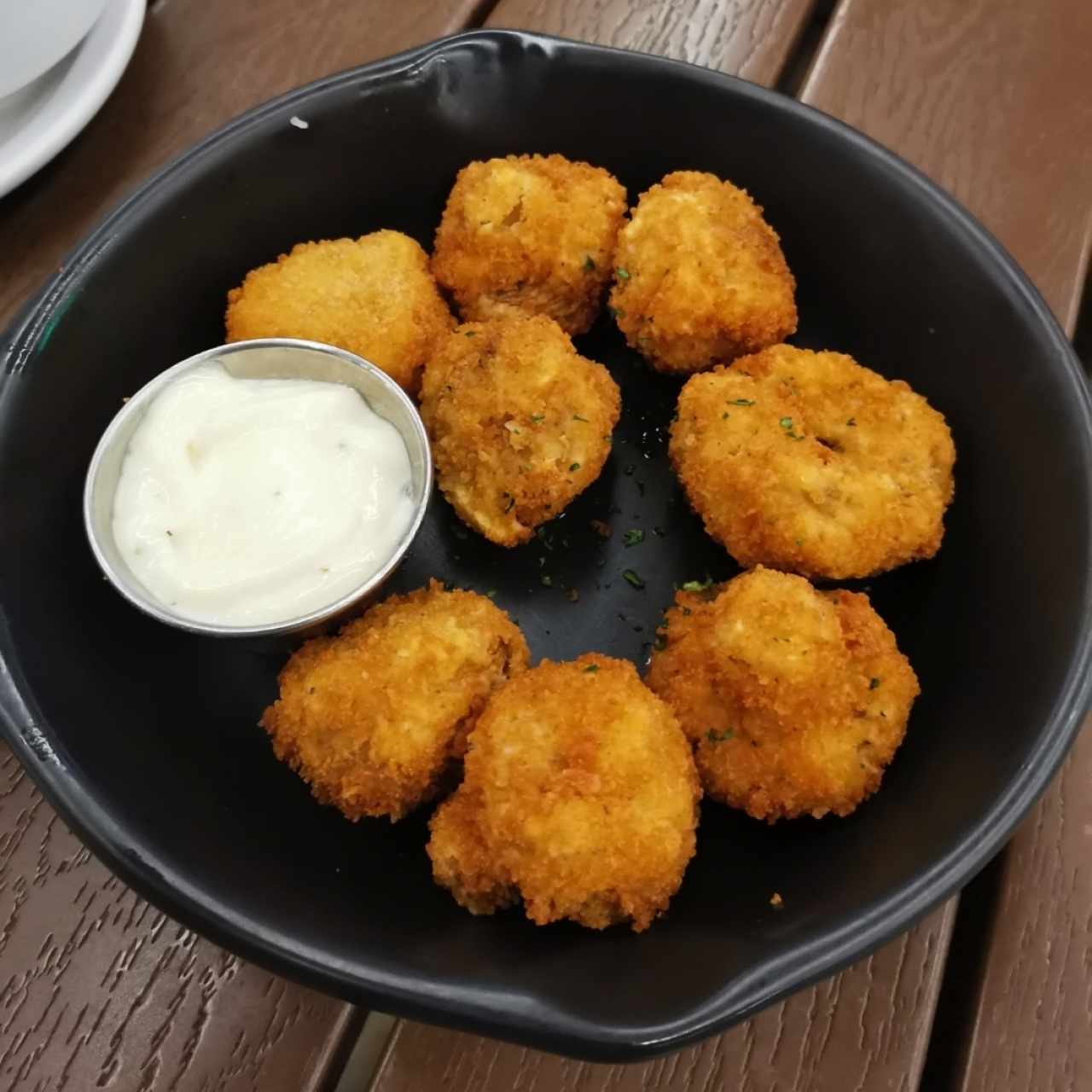 Fried mushrooms 