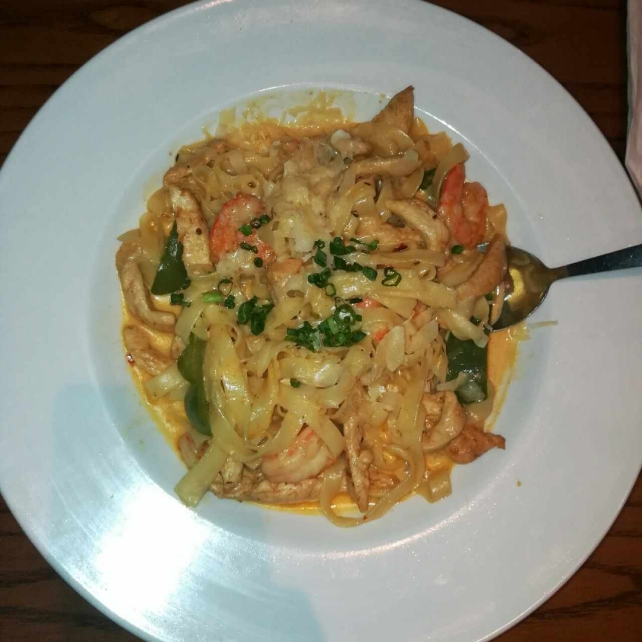 Pasta camarones