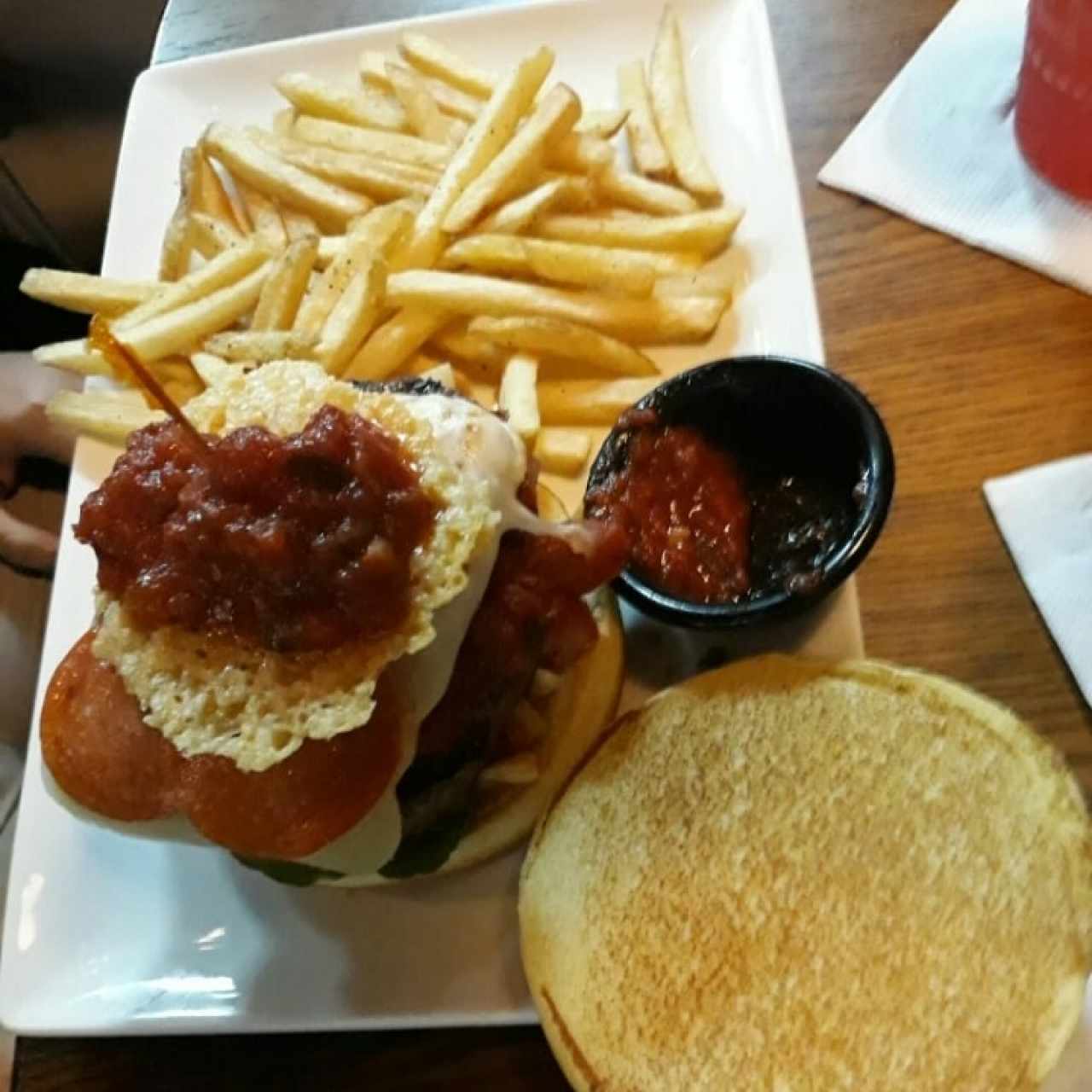 Italian Stackhouse Burger