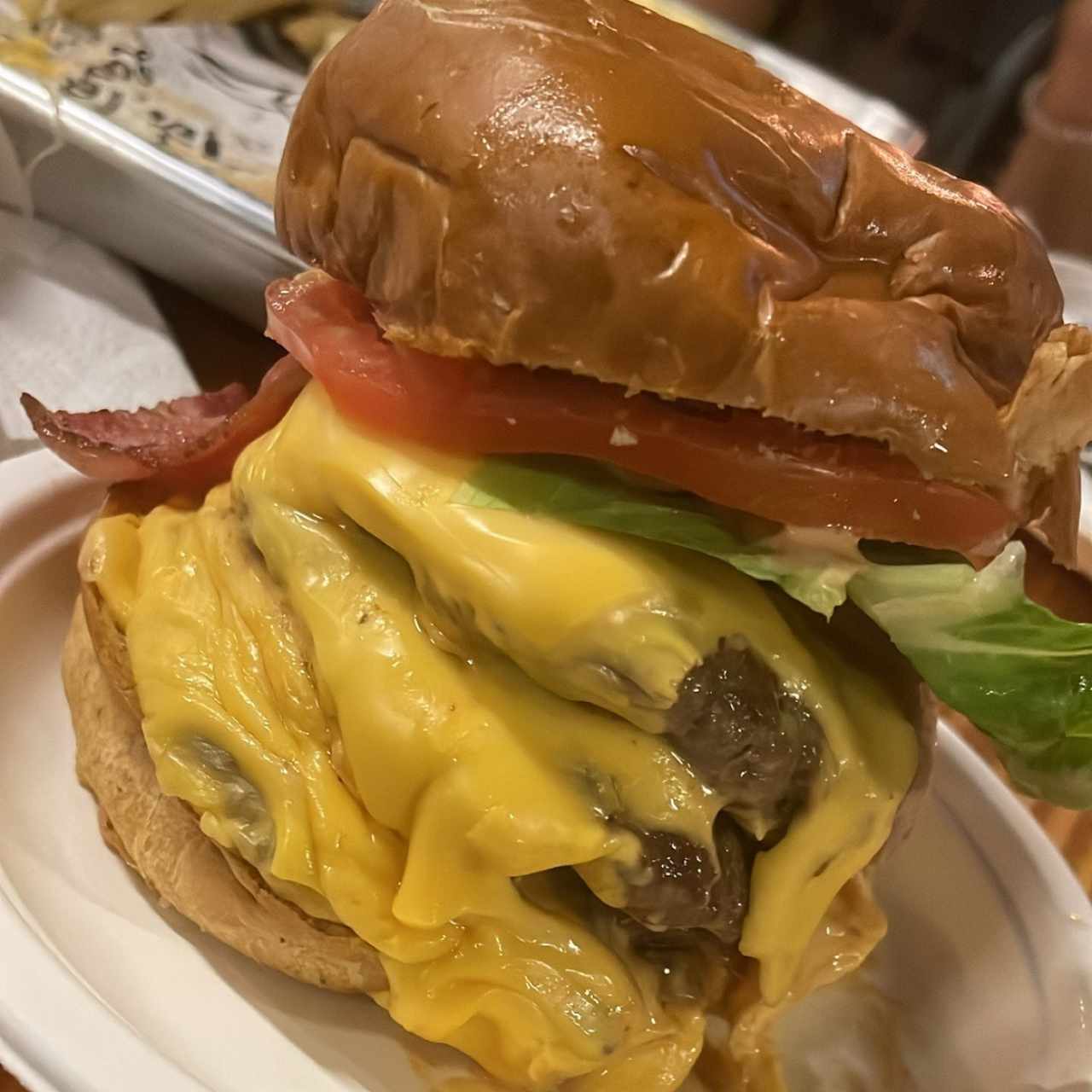 Classic Burgers - Cheese & Bacon Triple 